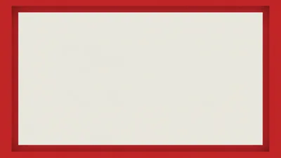 Red Rectangular Frames Expanding Outward On White Background