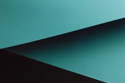 Abstract Geometric Background With Teal And Black Paper