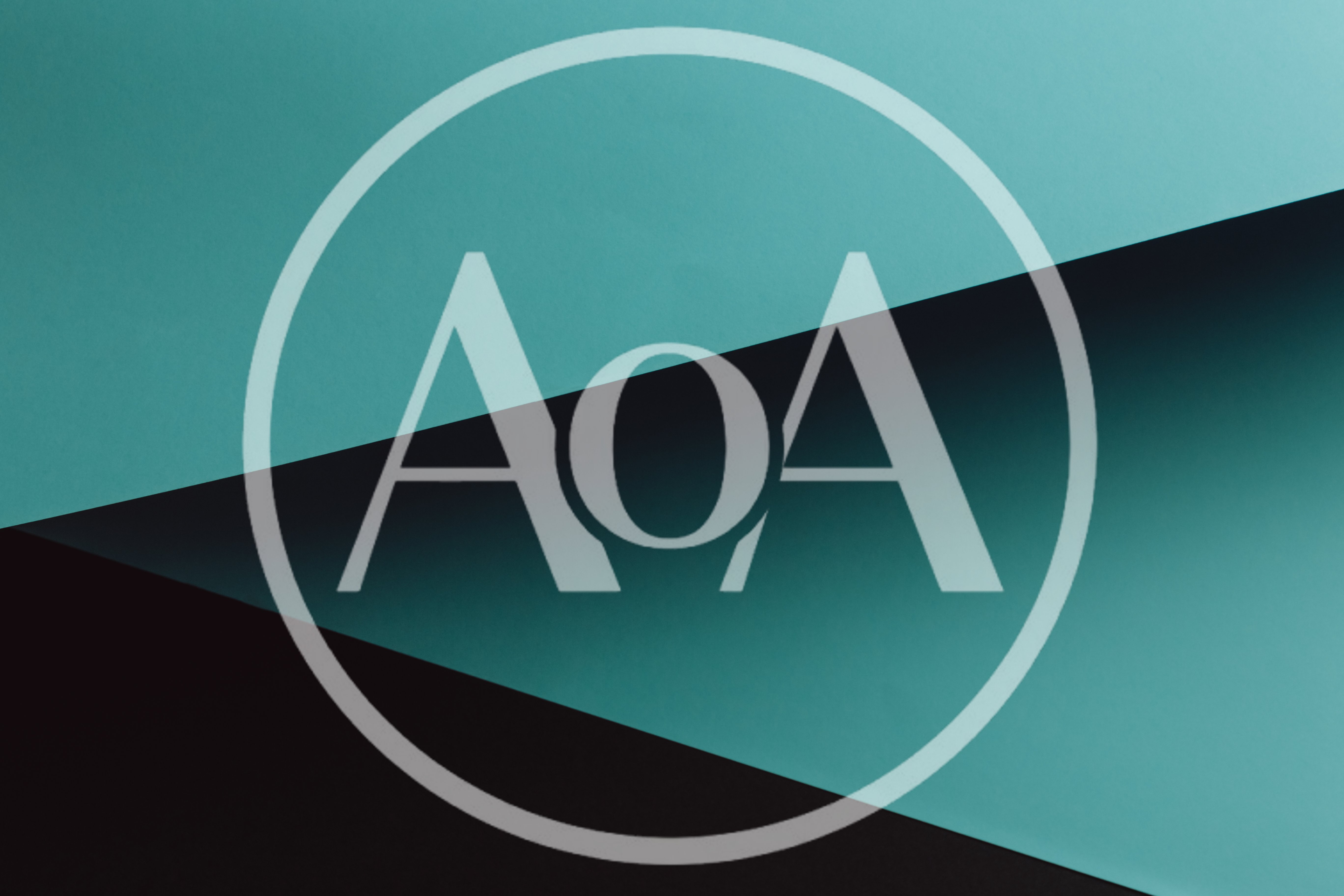 Abstract Geometric Background With Teal And Black Paper
