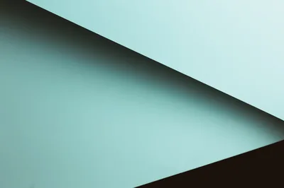Abstract Geometric Background With Light Blue Paper Layers