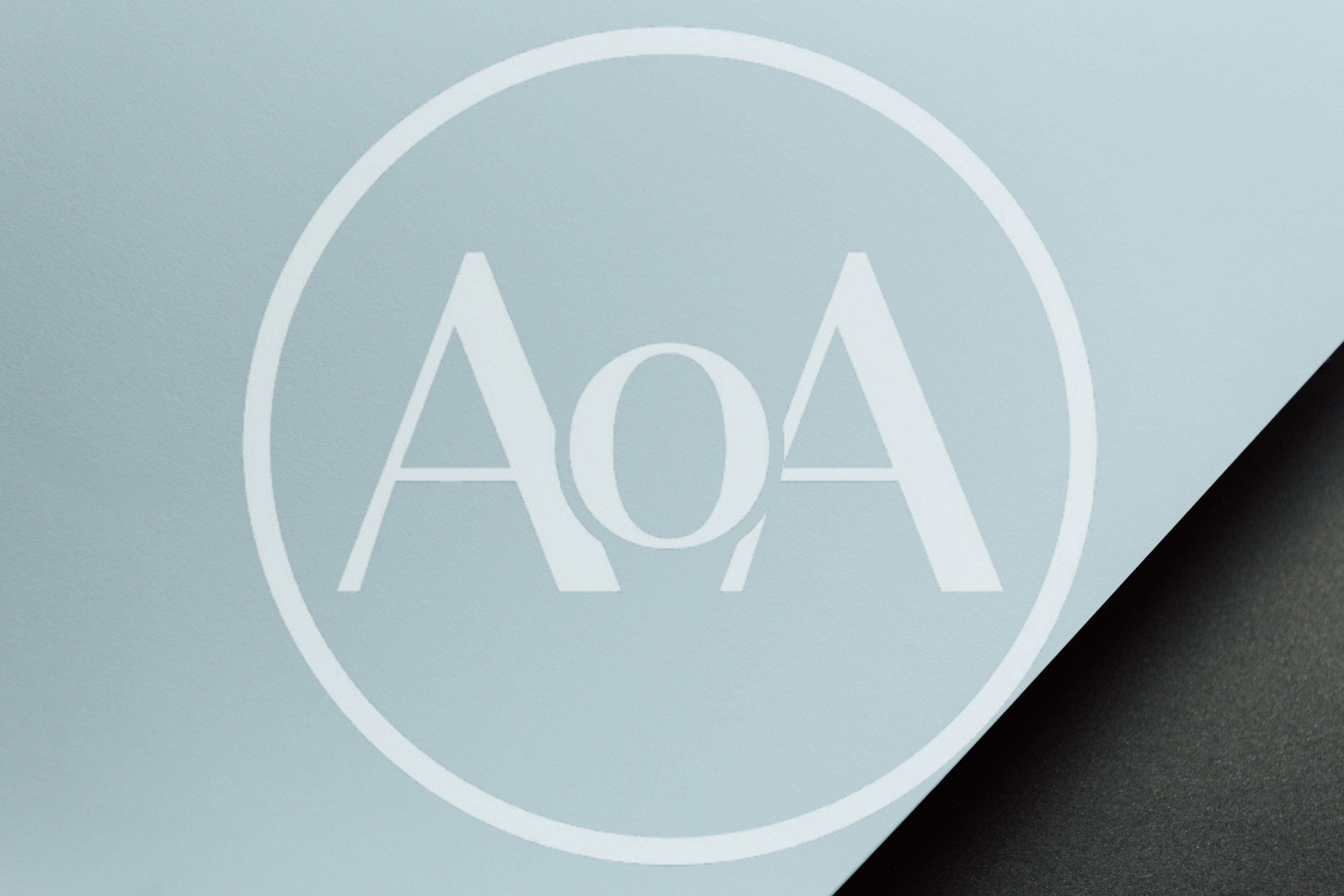 Abstract Geometric Background With Light Blue And Dark Grey