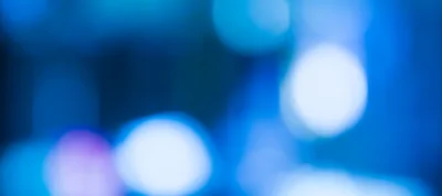 Abstract Blue Bokeh Light Background