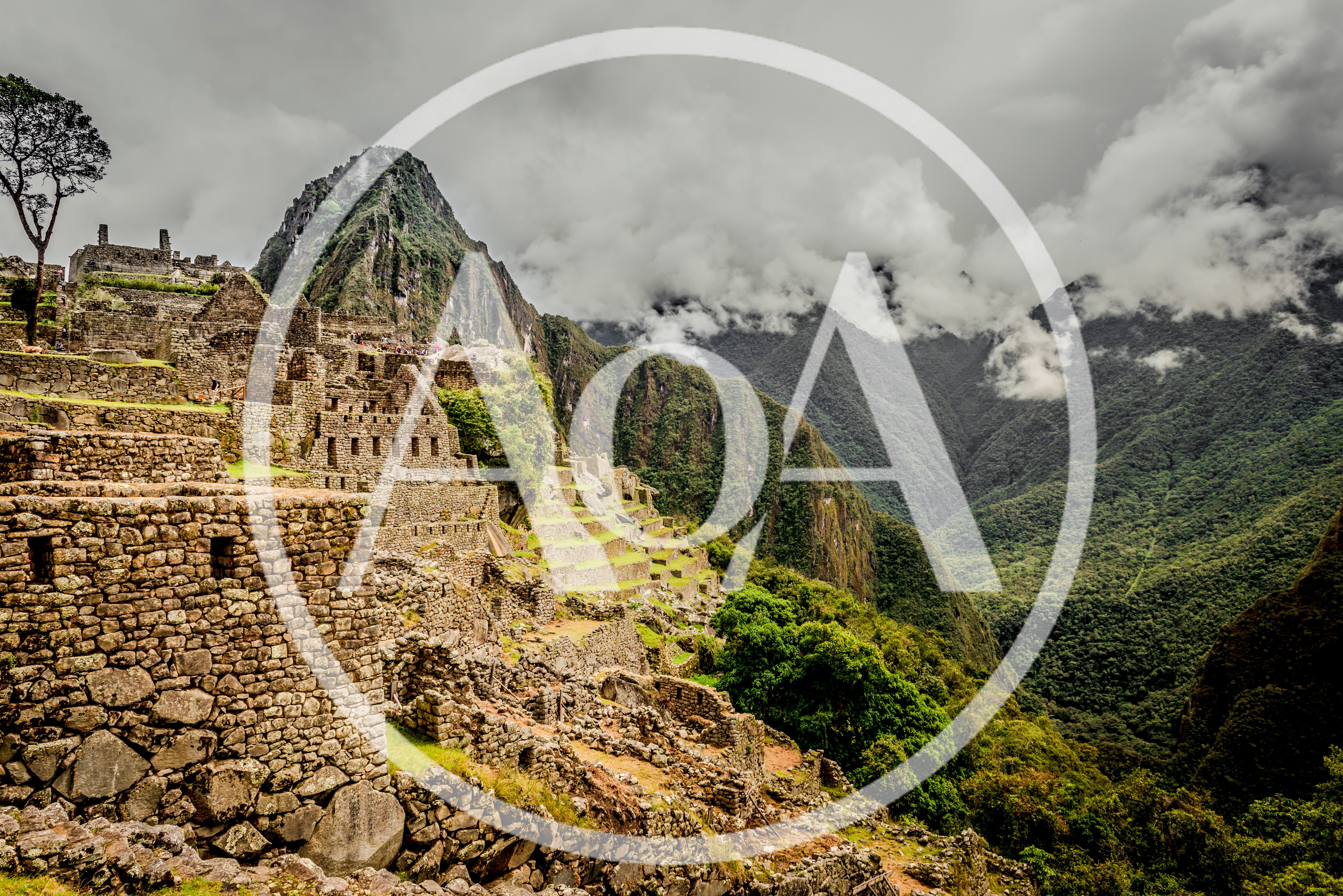 Machu Picchu Ancient Incan Ruins In Peru