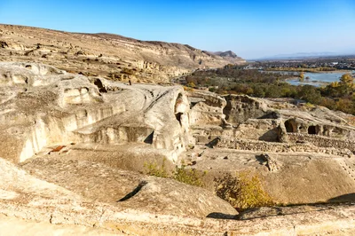 Uplistsikhe Ancient Cave City Ruins in Georgia