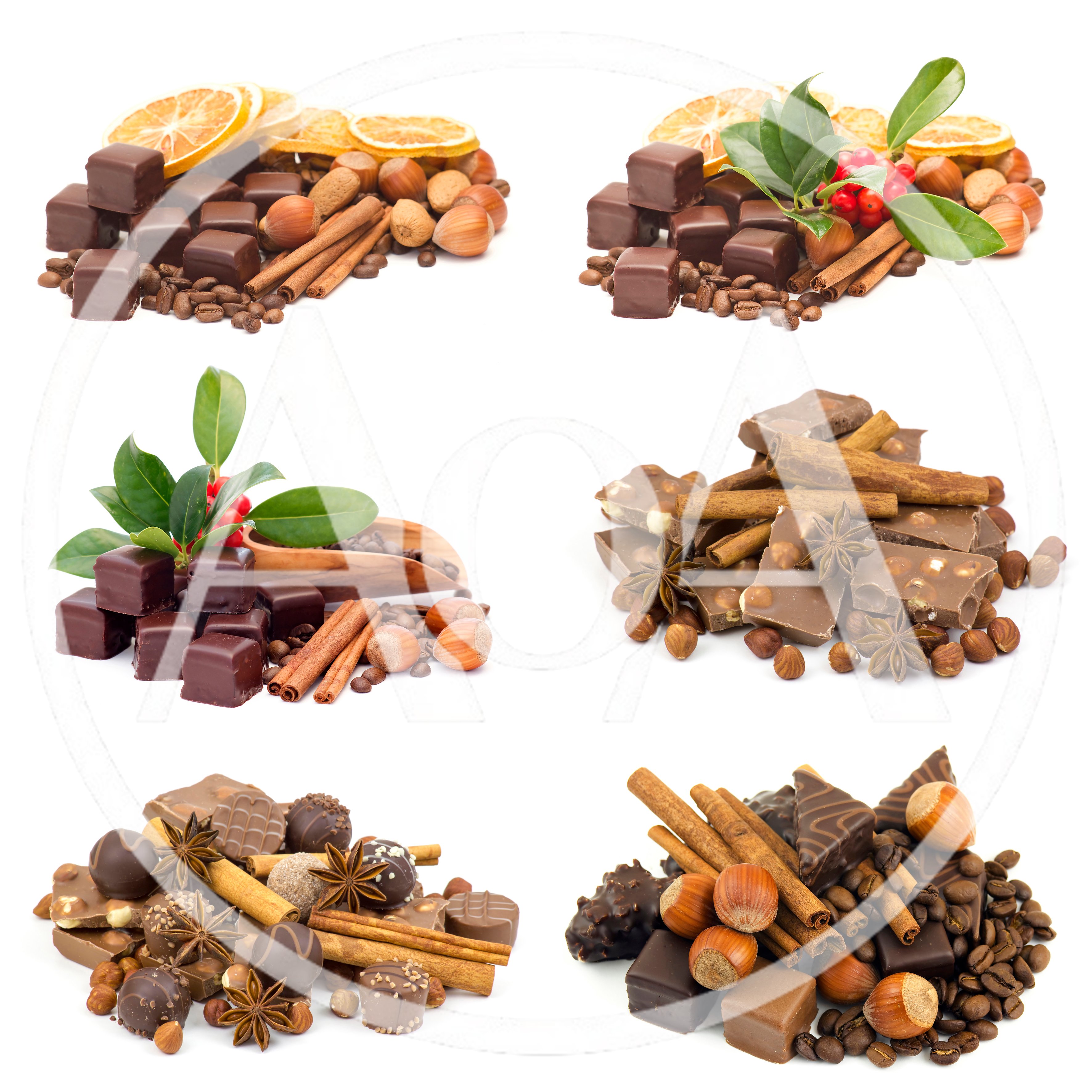 Collection of Gourmet Chocolate and Spice Arrangements