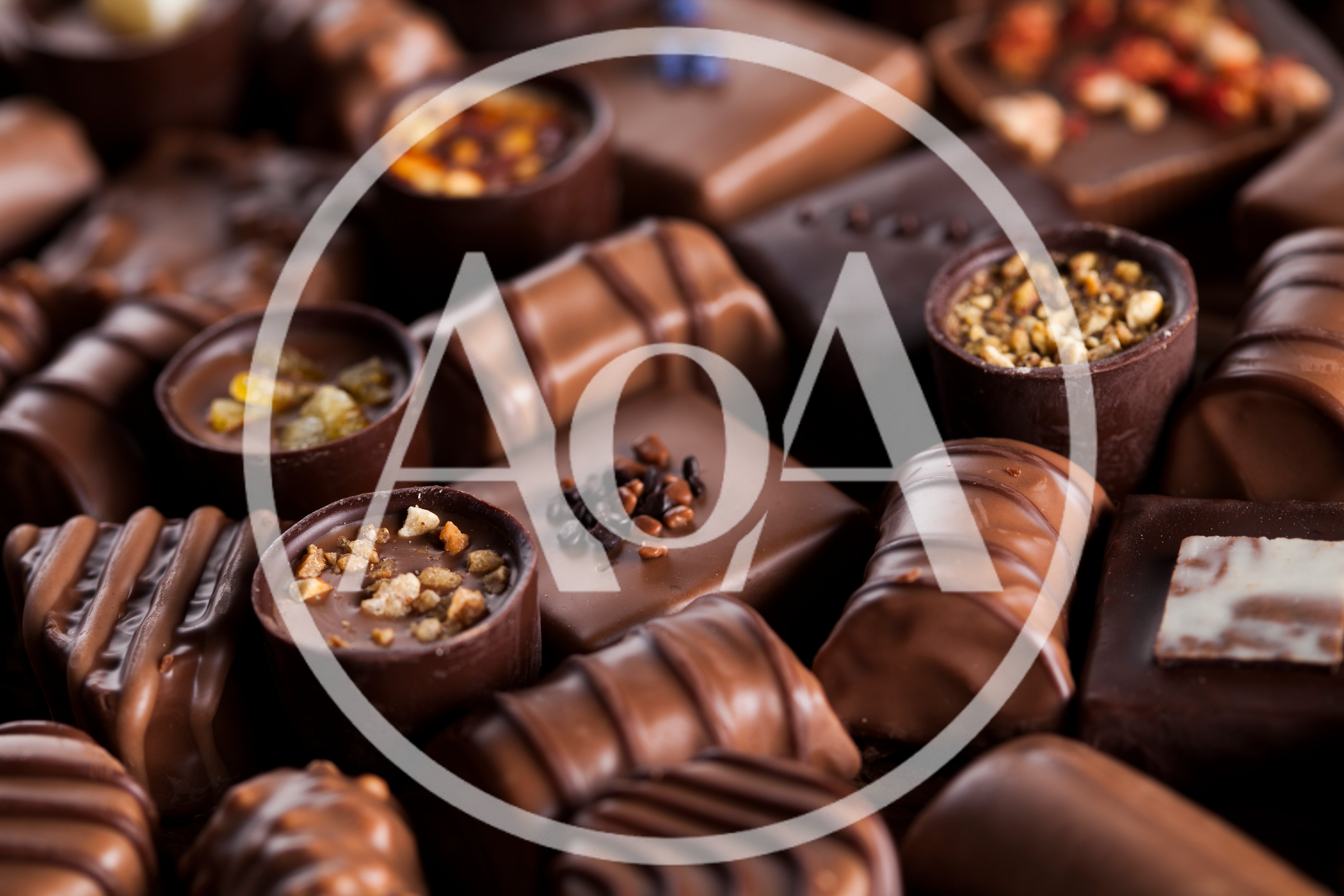 Assorted Gourmet Chocolate Truffles and Pralines