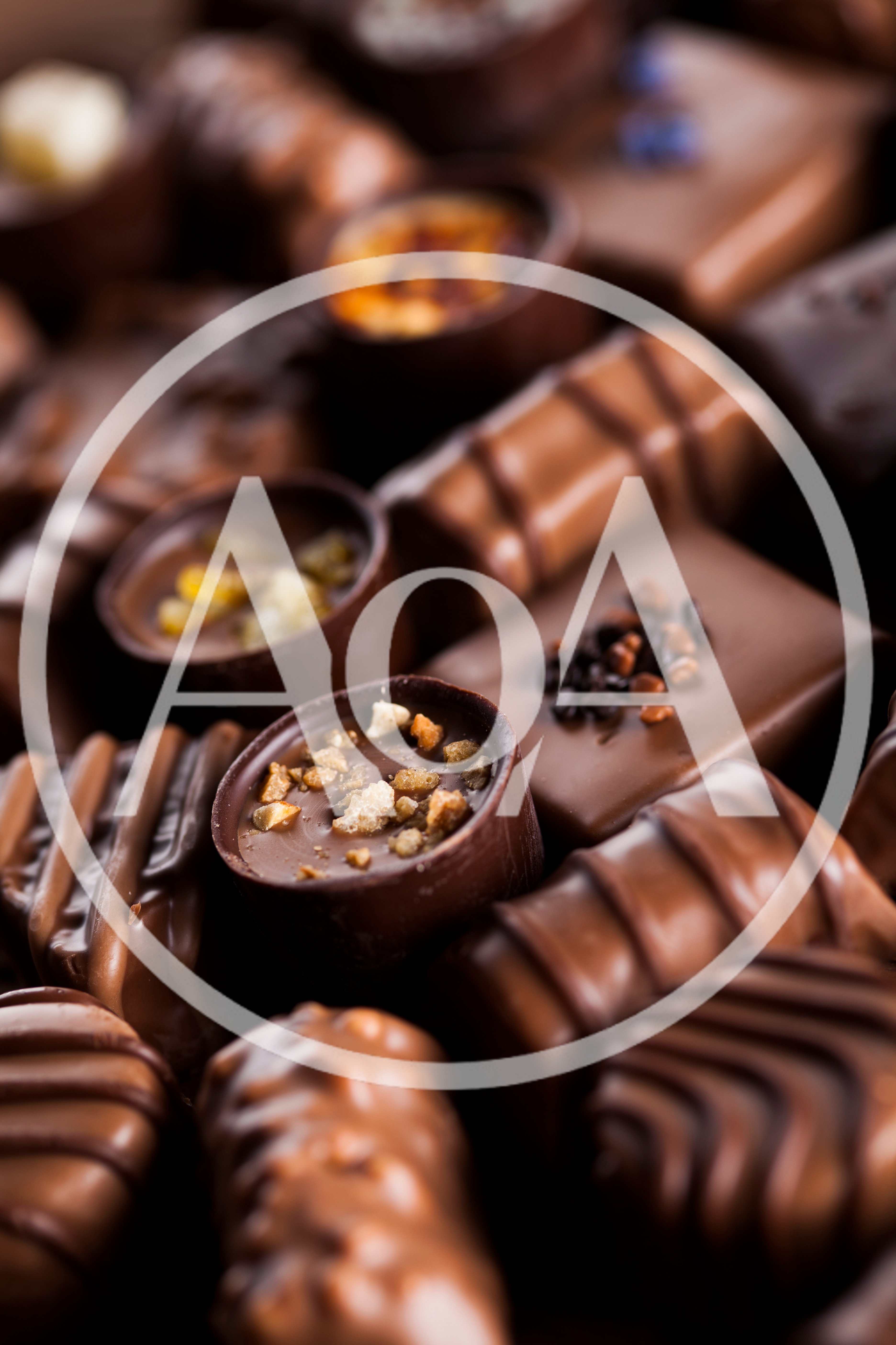 Assorted Gourmet Chocolate Truffles and Pralines