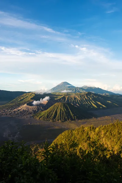 Mount Bromo Volcano Landscape at Sunrise
