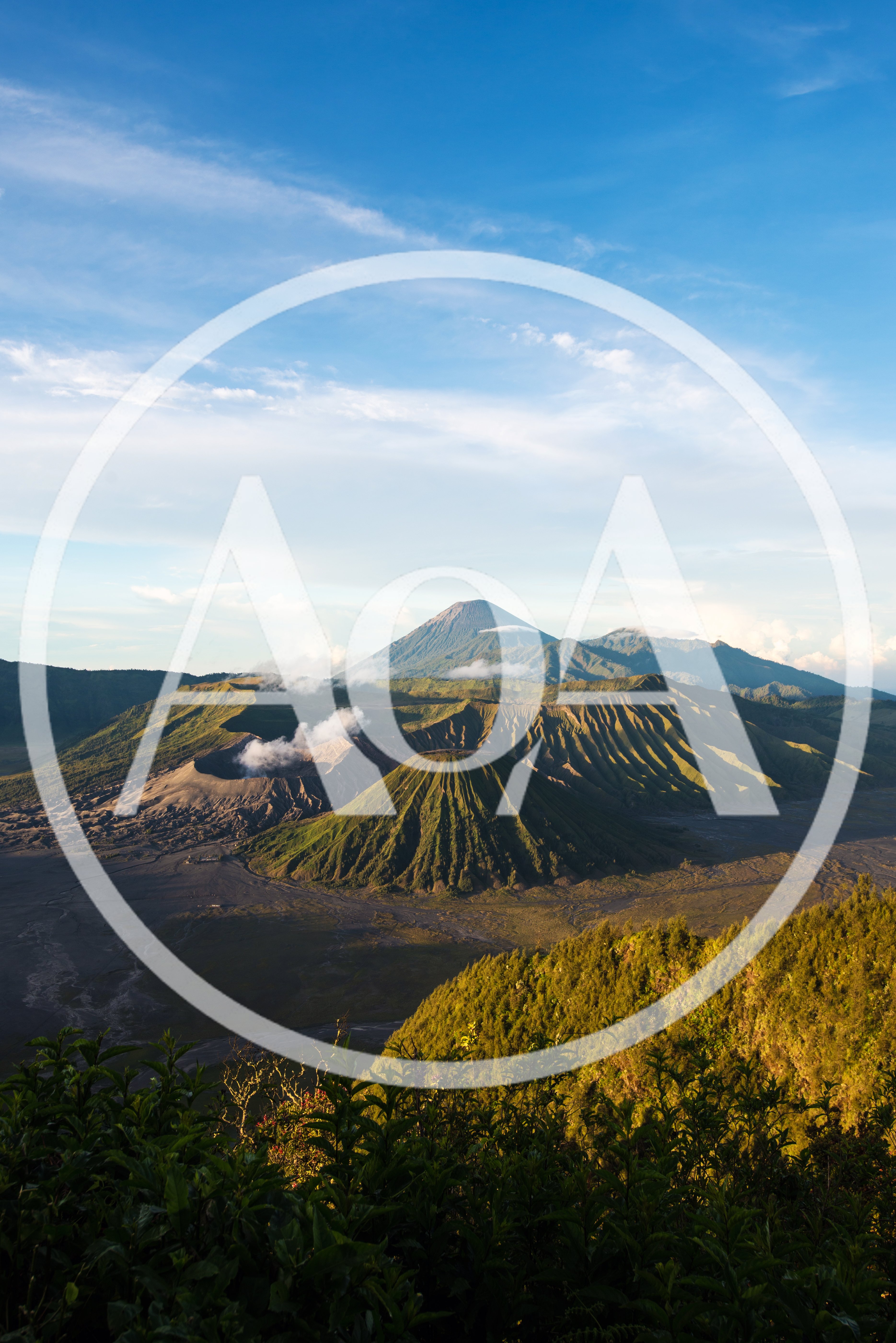 Mount Bromo Volcano Landscape at Sunrise