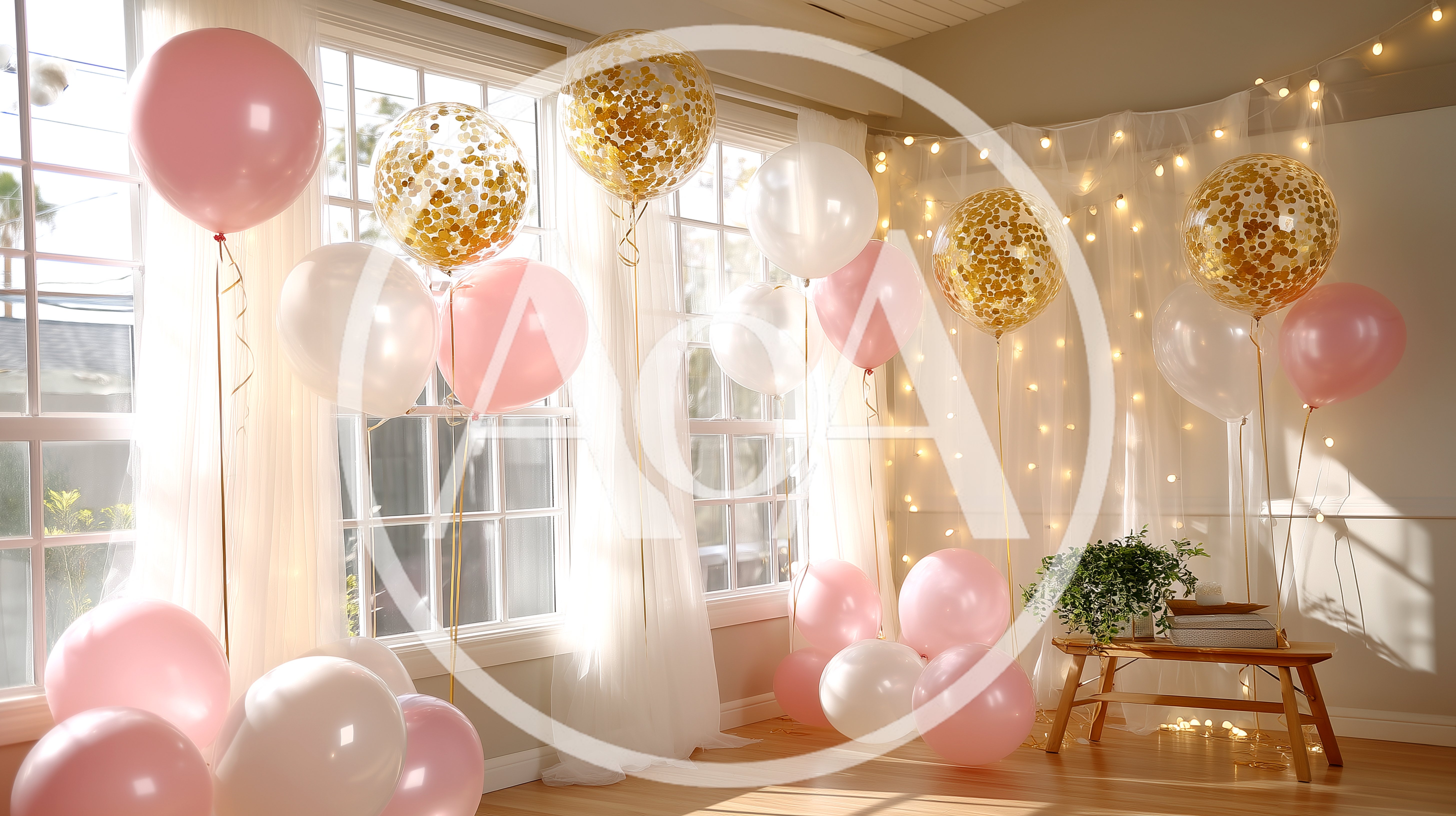 Festive Balloon Decorations For A Celebration