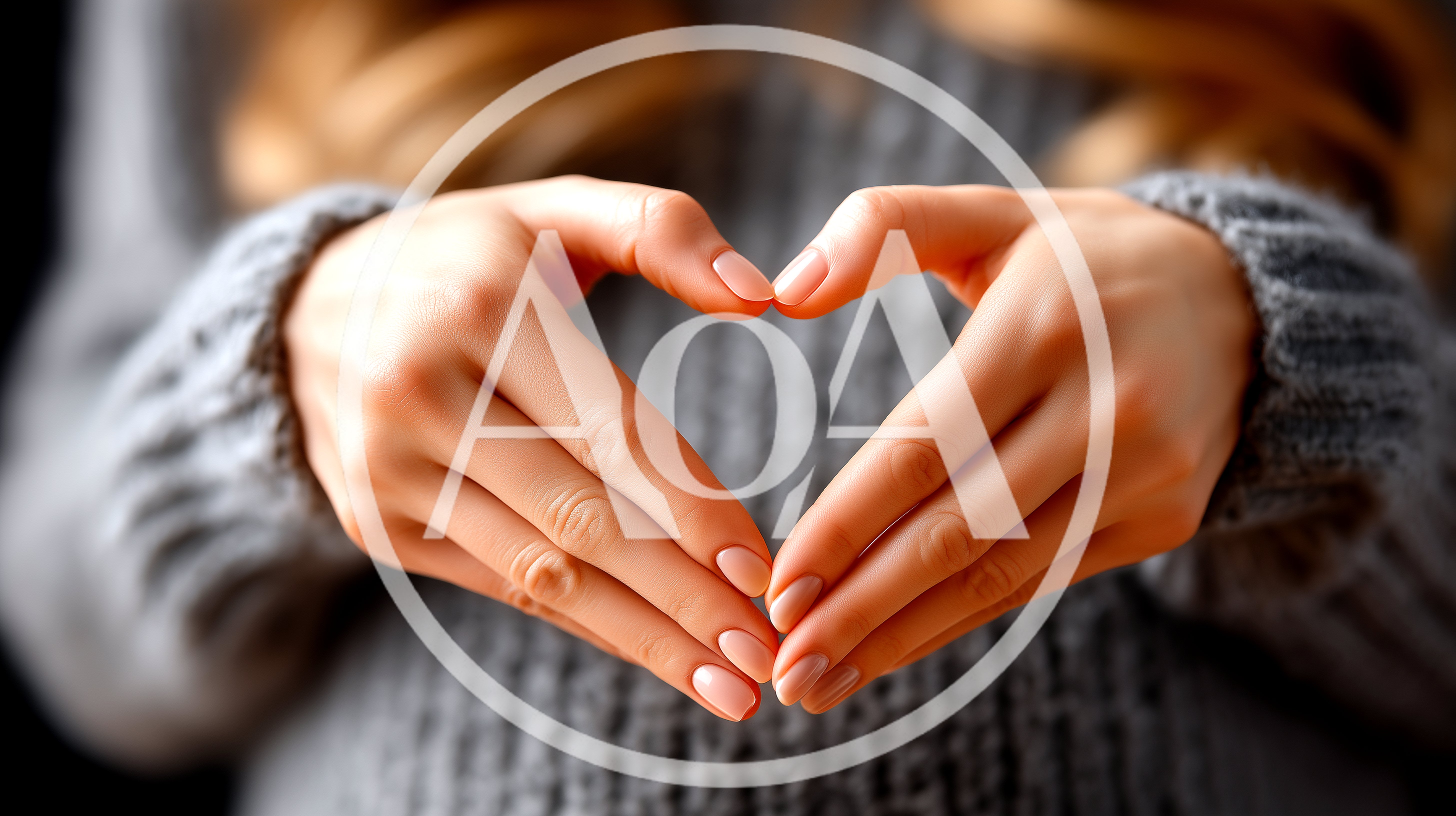 Woman Making Heart Shape With Hands