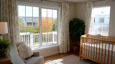Bright And Airy Nursery Room Interior