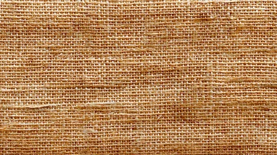 Close Up Texture Of Natural Brown Burlap Fabric