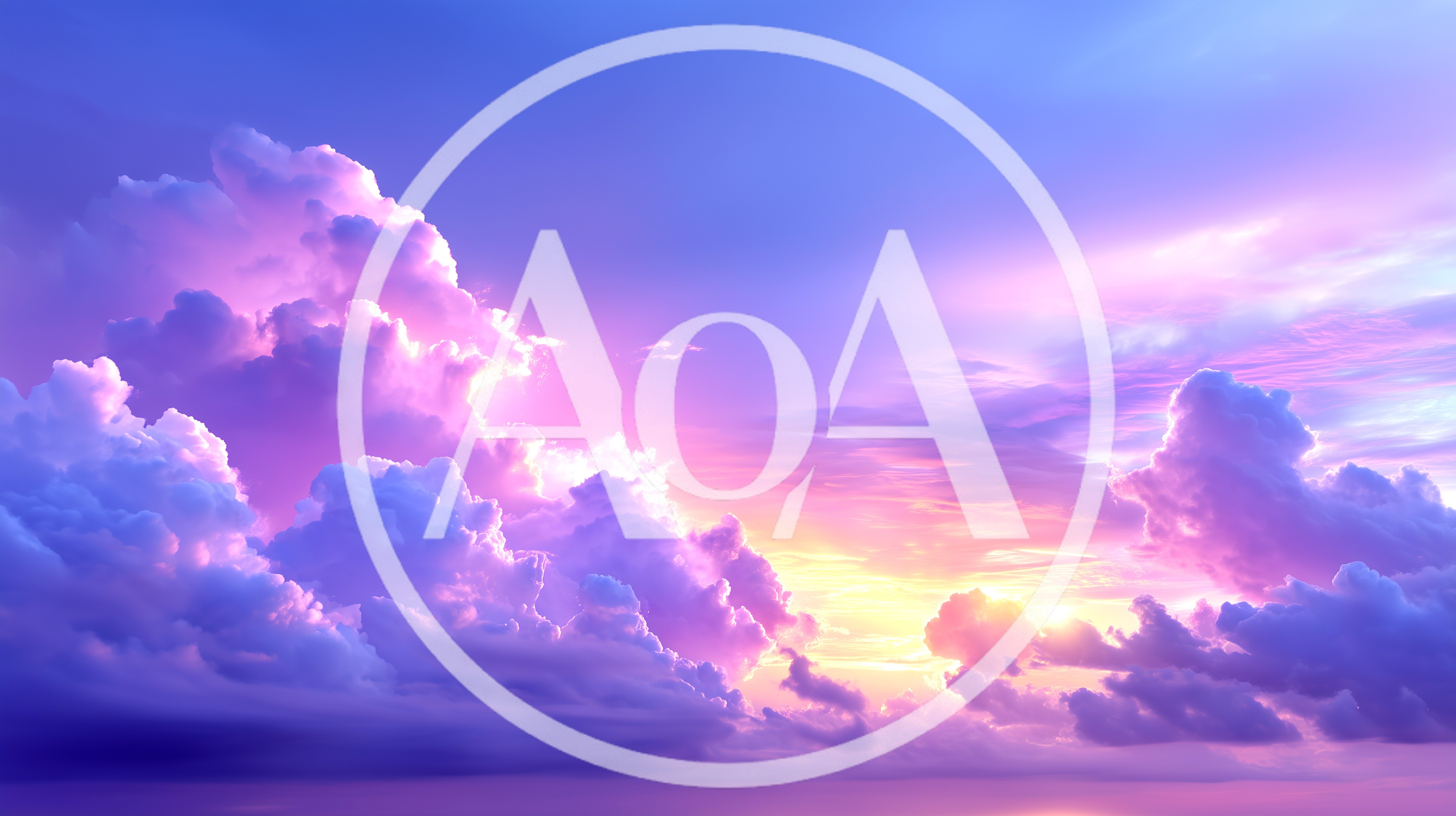 Vibrant Purple And Pink Sunset Clouds