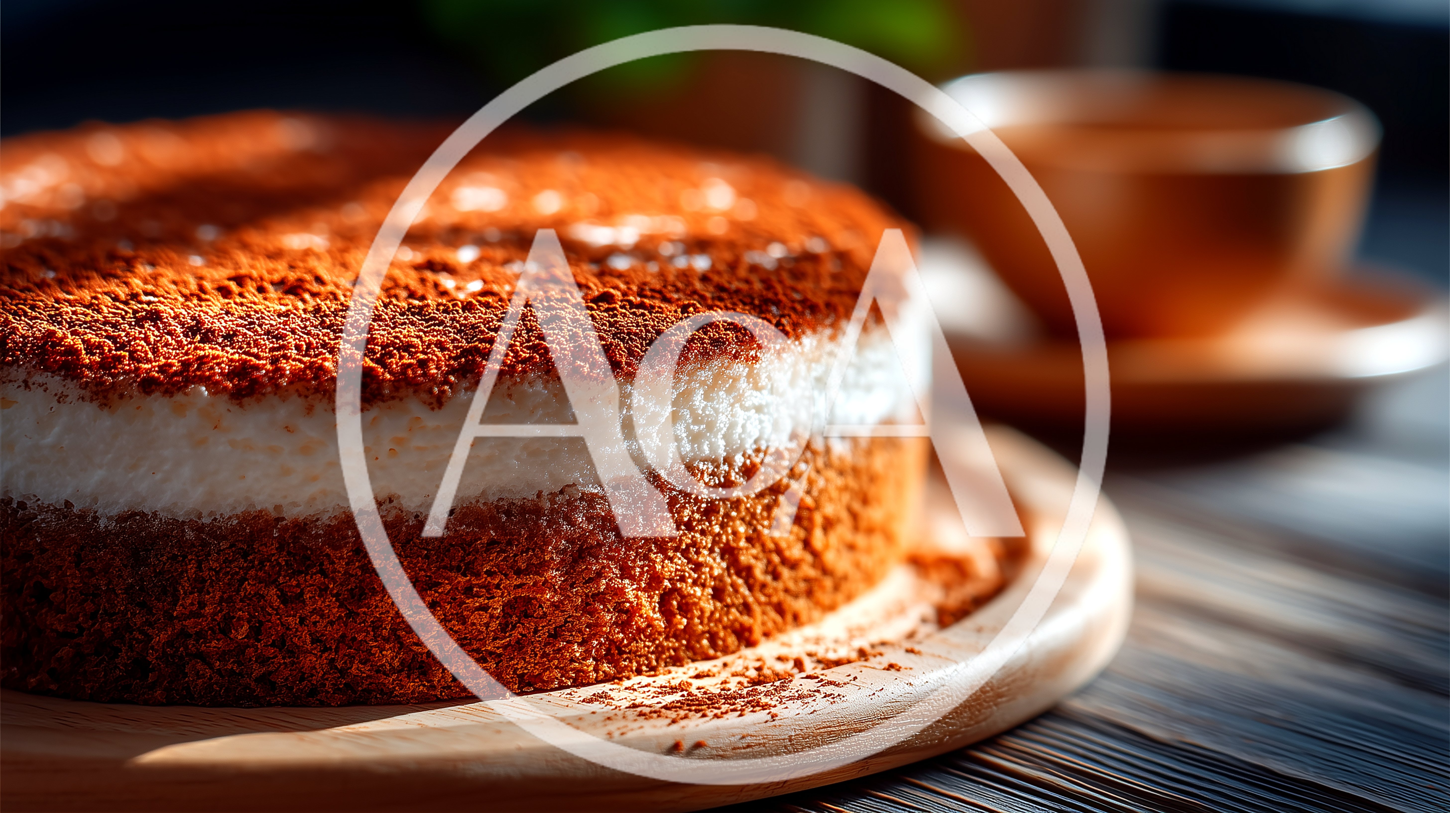 Layered Chocolate Cake With Cream Filling