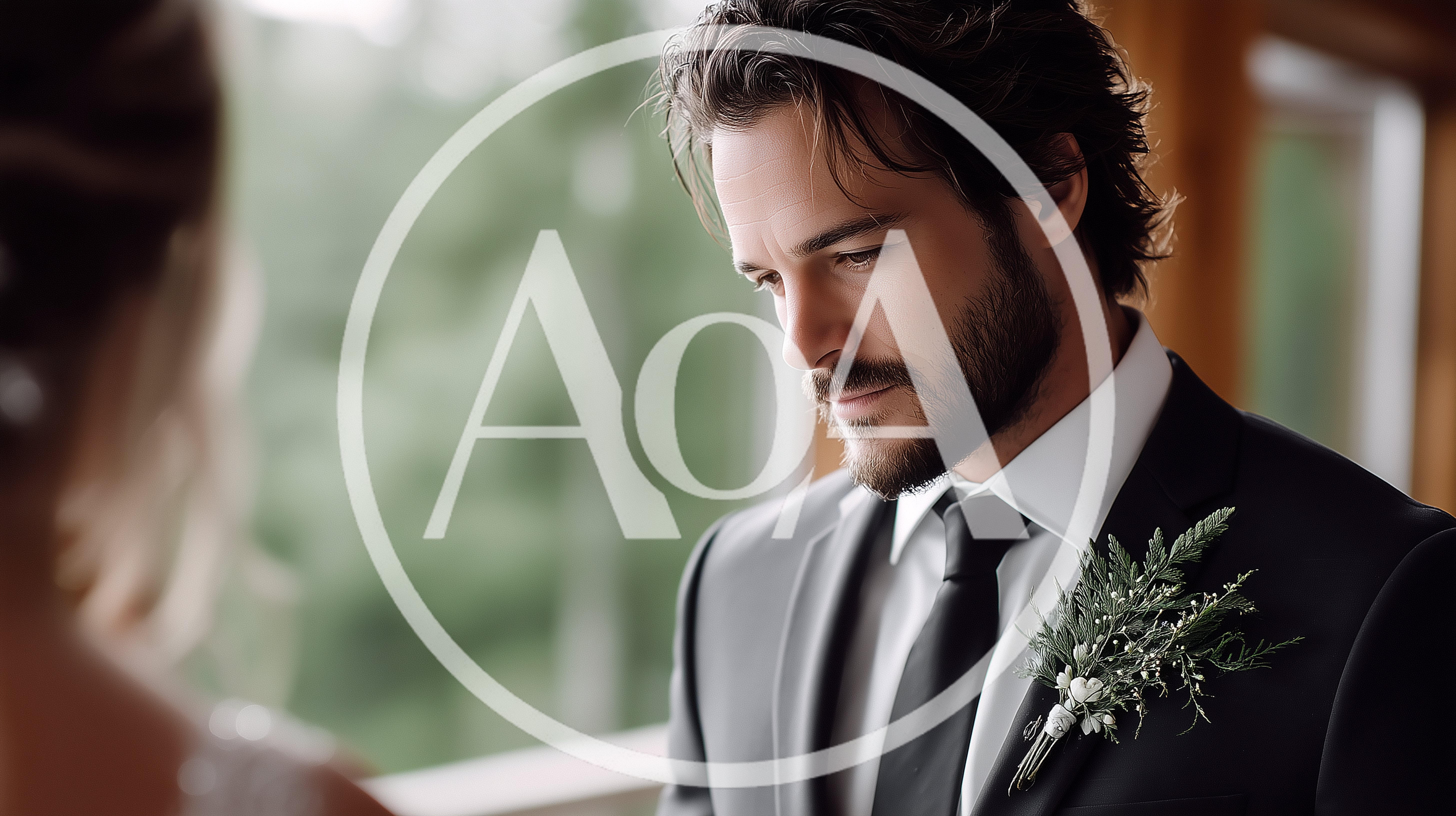 Groom Looking Lovingly At Bride During Wedding Ceremony