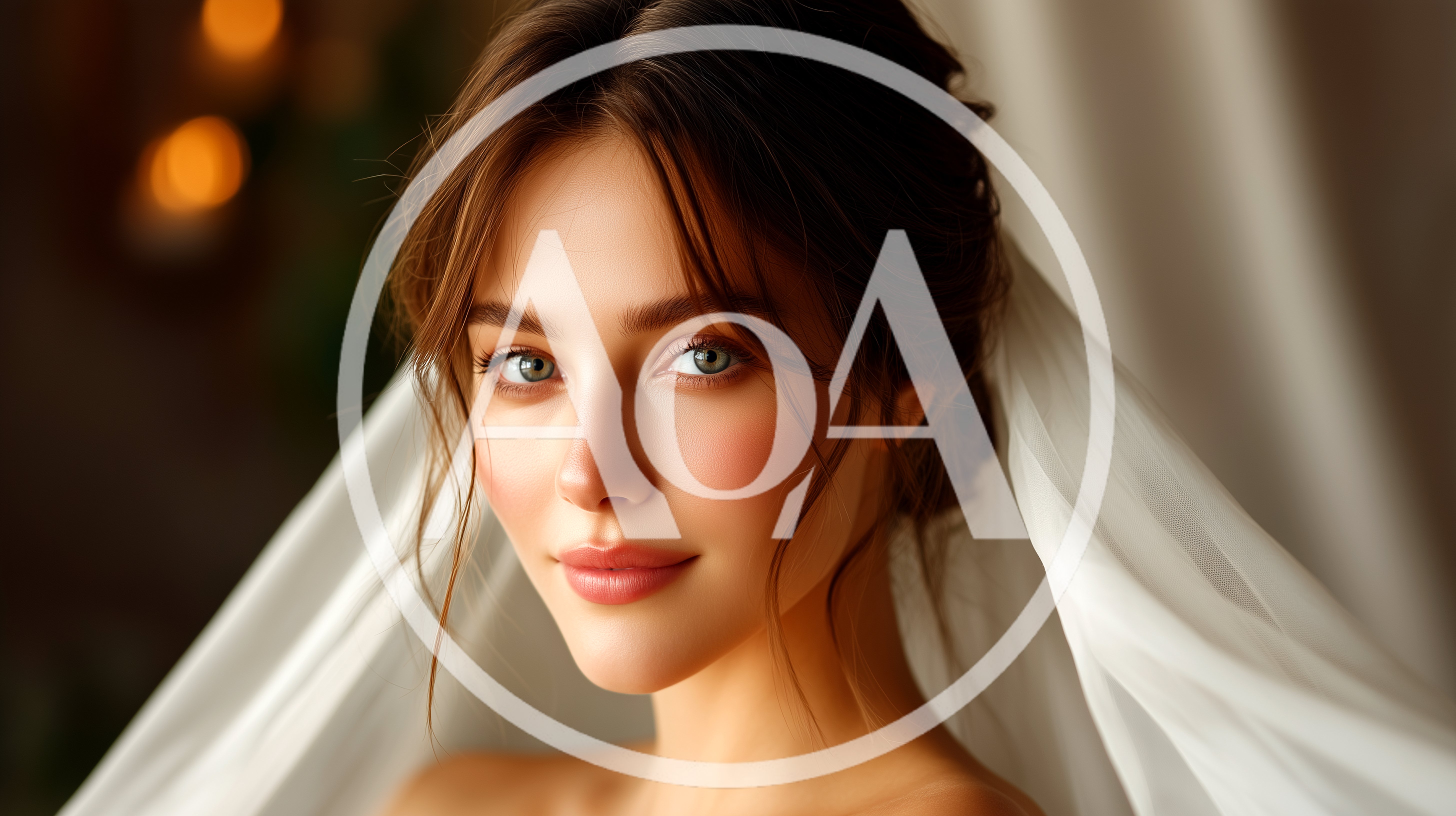 Portrait Of A Beautiful Bride With A Veil