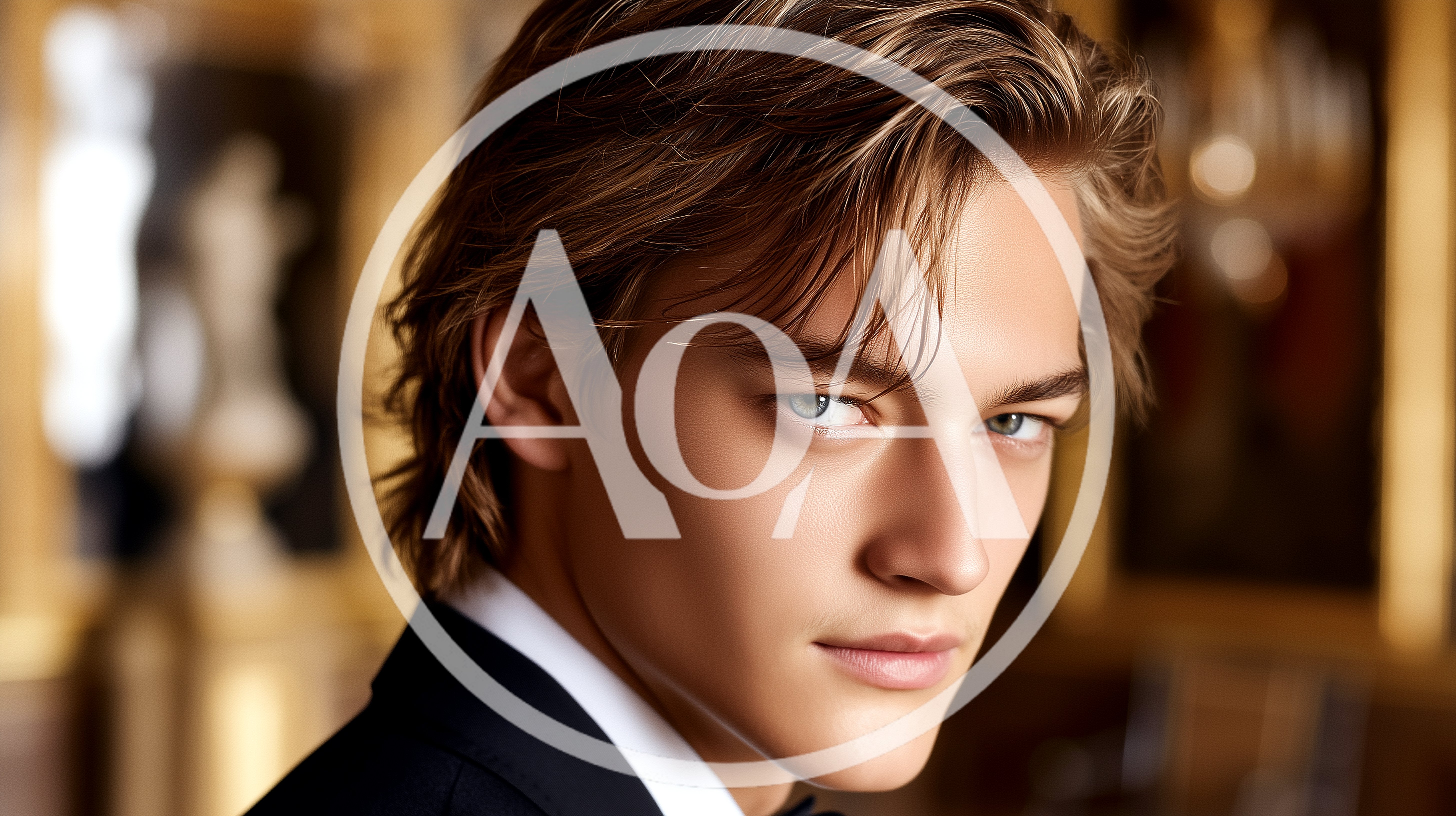 Portrait Of A Handsome Young Man In Formal Attire