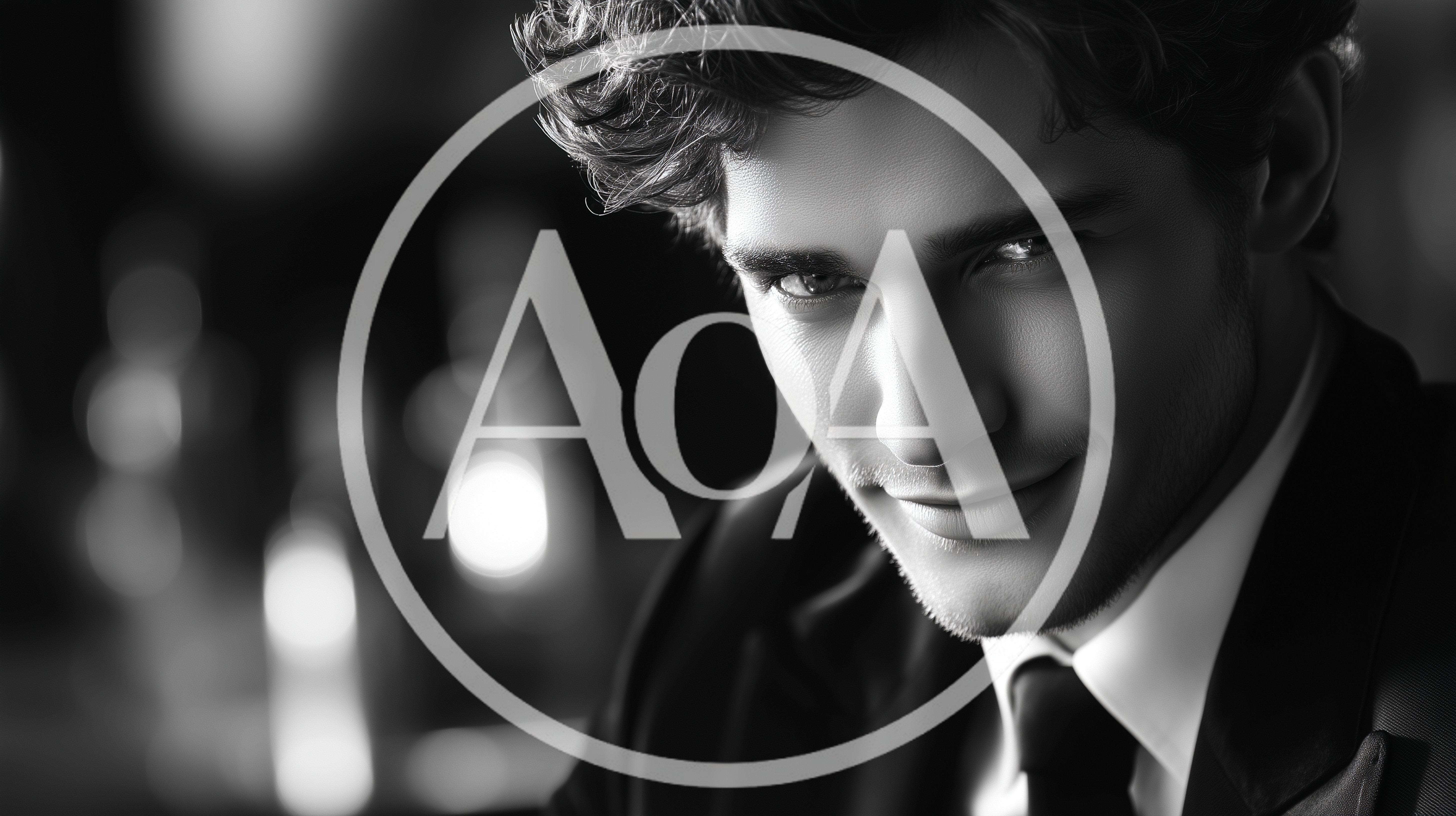 Portrait Of A Handsome Man In A Formal Suit