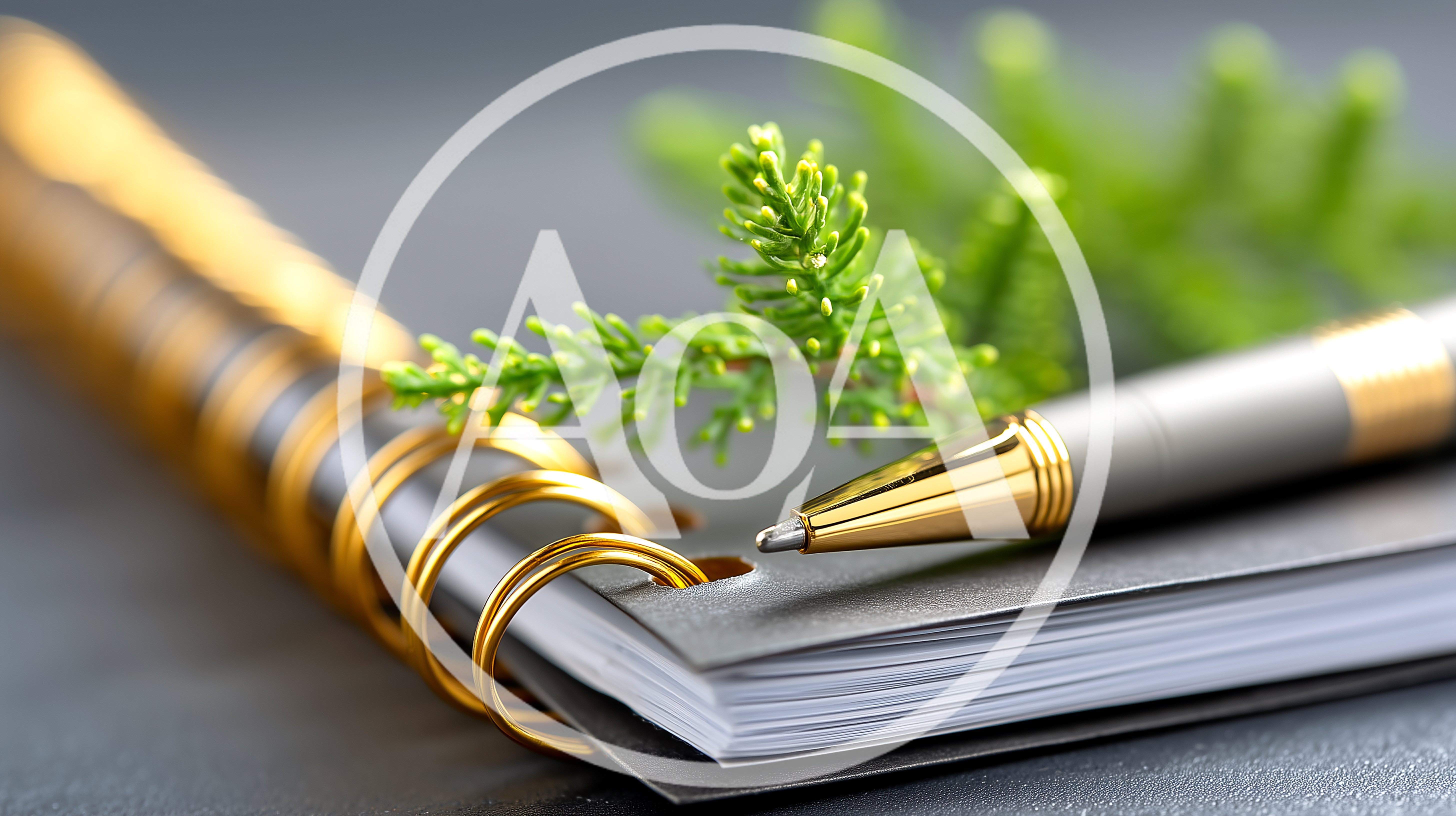 Close Up Of A Pen On A Spiral Notebook