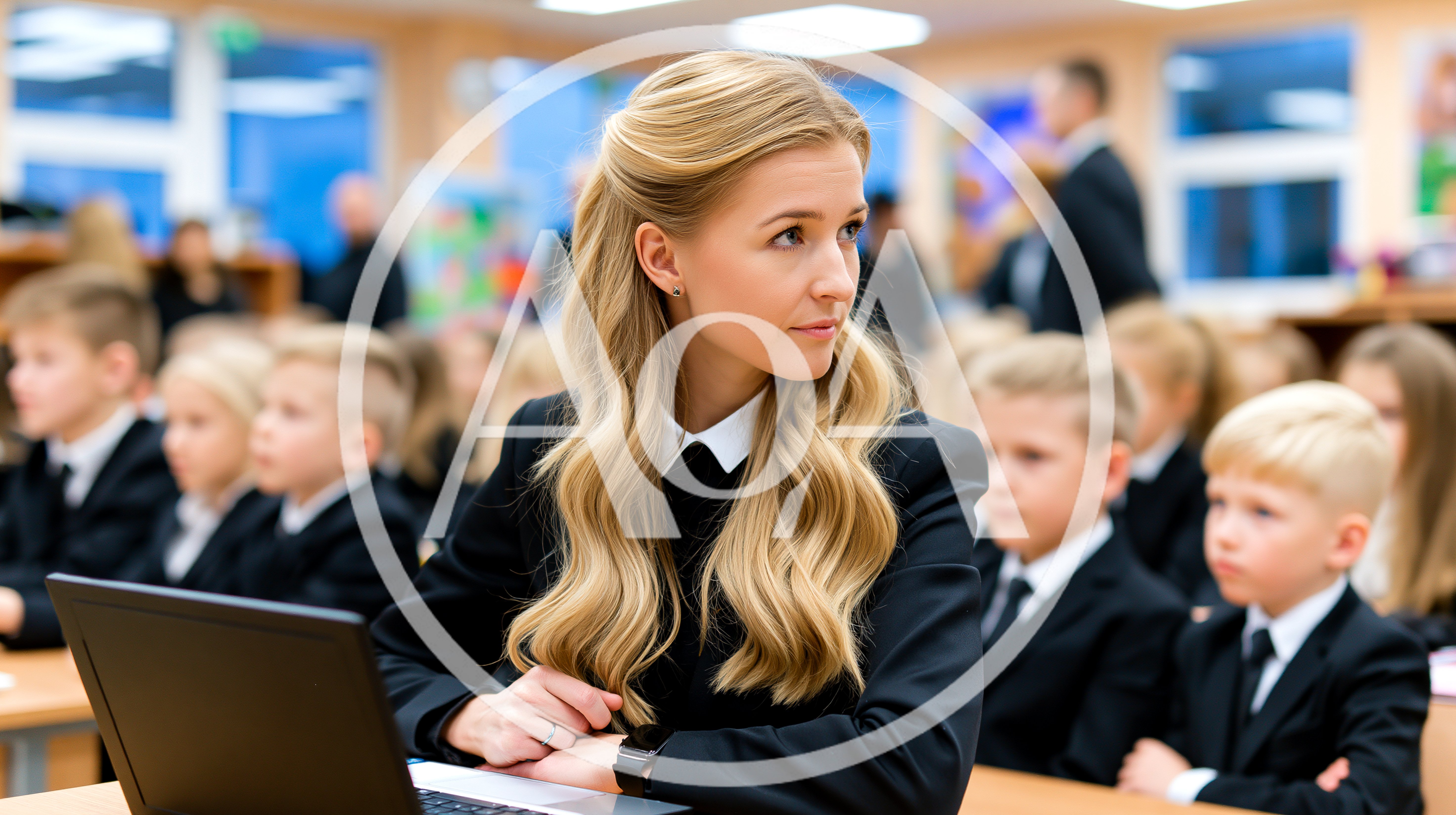 Young Female Teacher Leading Classroom Lesson