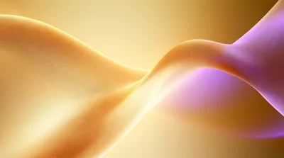 Abstract Golden Fluid Wave Background