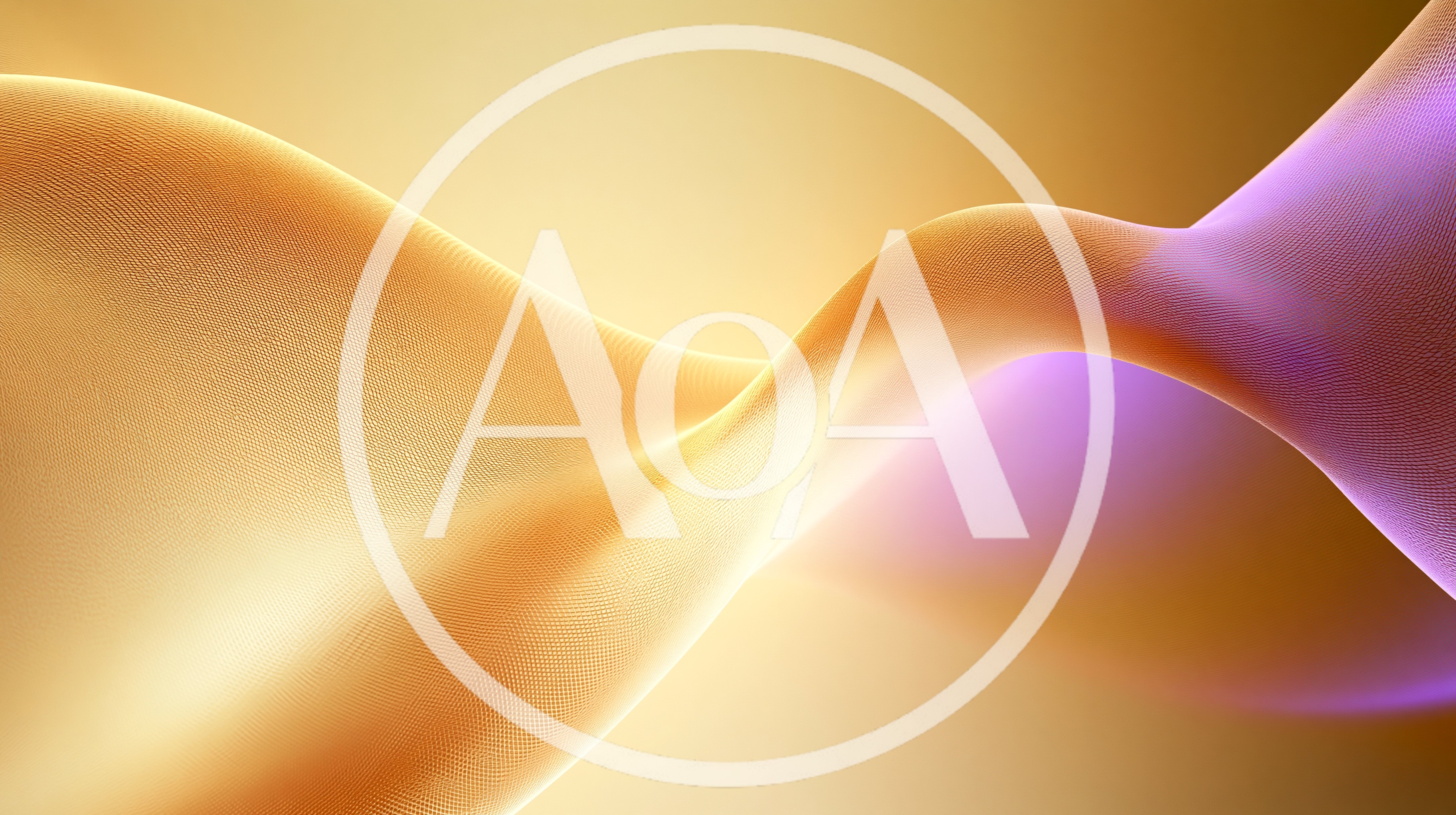 Abstract Golden Fluid Wave Background
