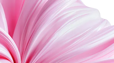 Abstract Pink Silk Fabric Flowing Background