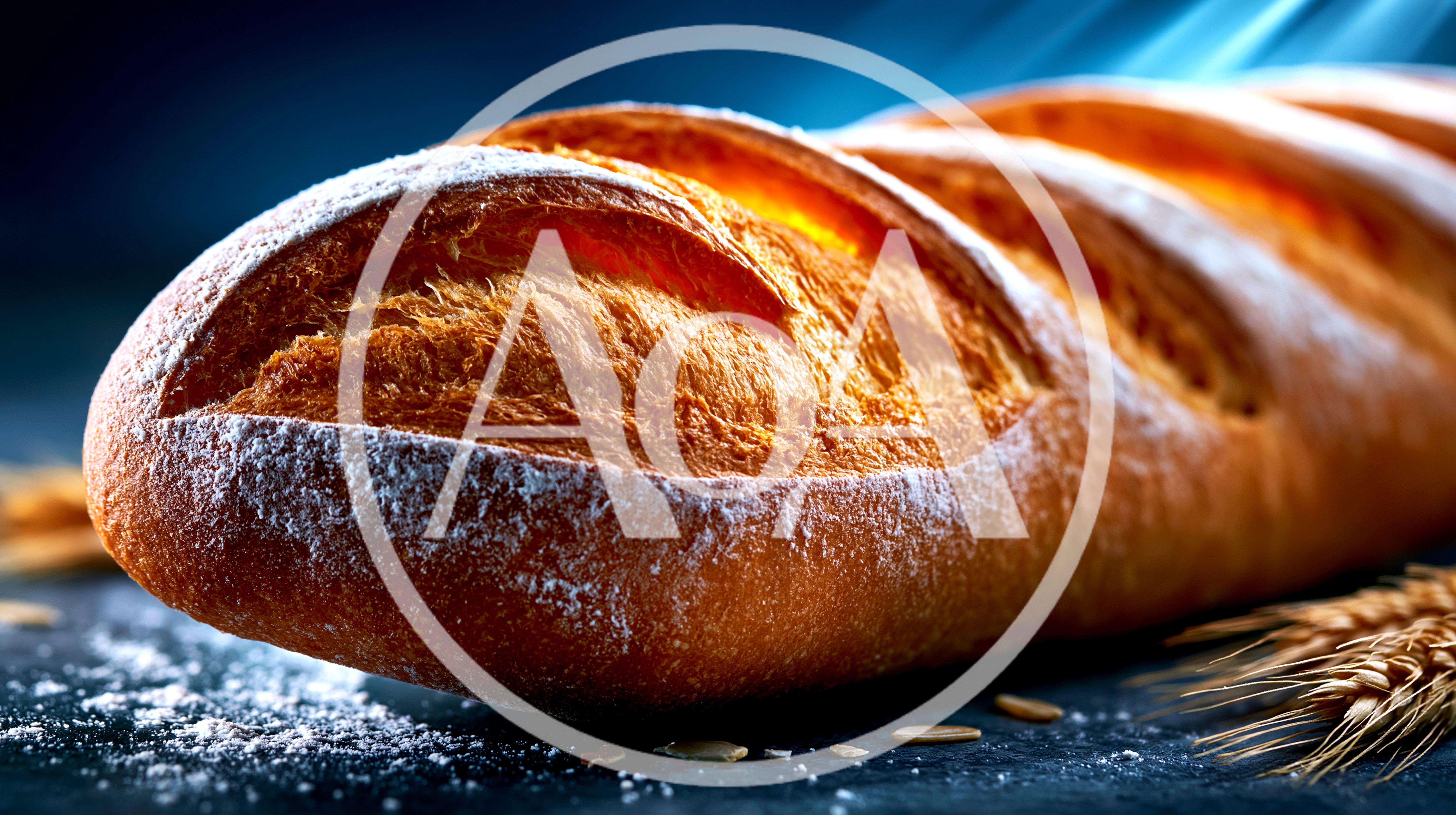 Freshly Baked Crusty Loaf Of Bread