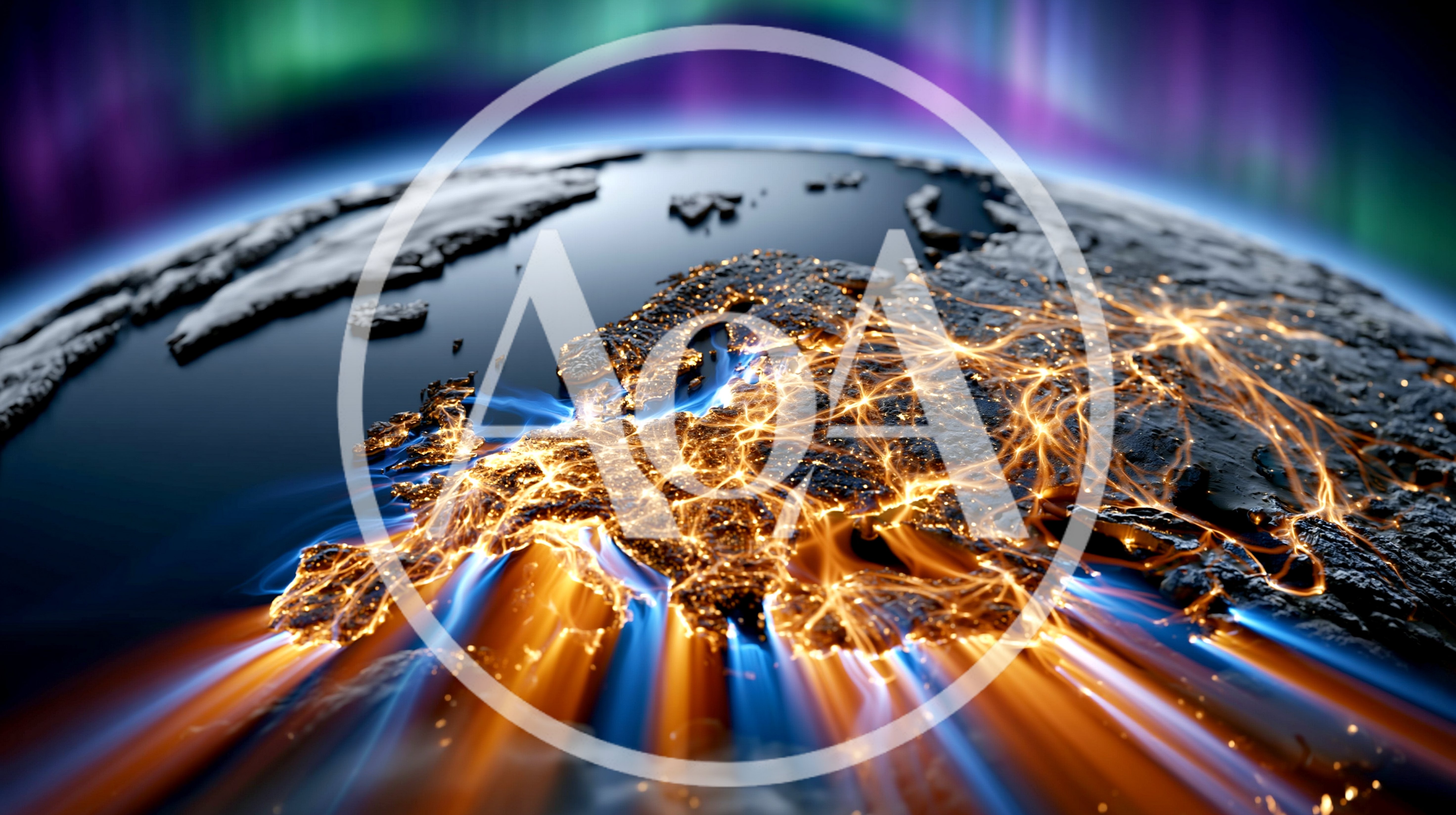 Digital Visualization Of European Power Grid And Connectivity