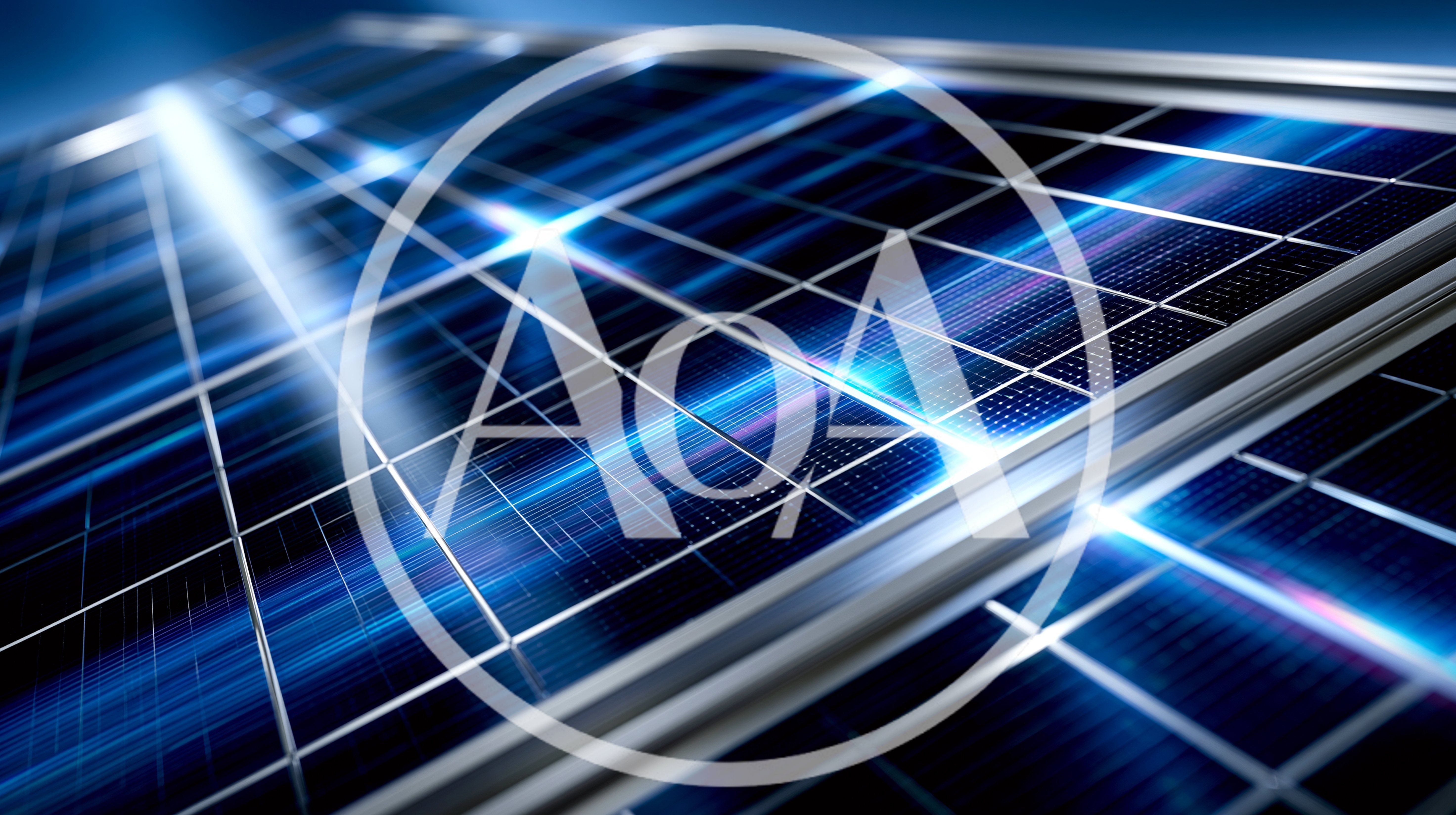 Close Up Of Modern Solar Panel Surface