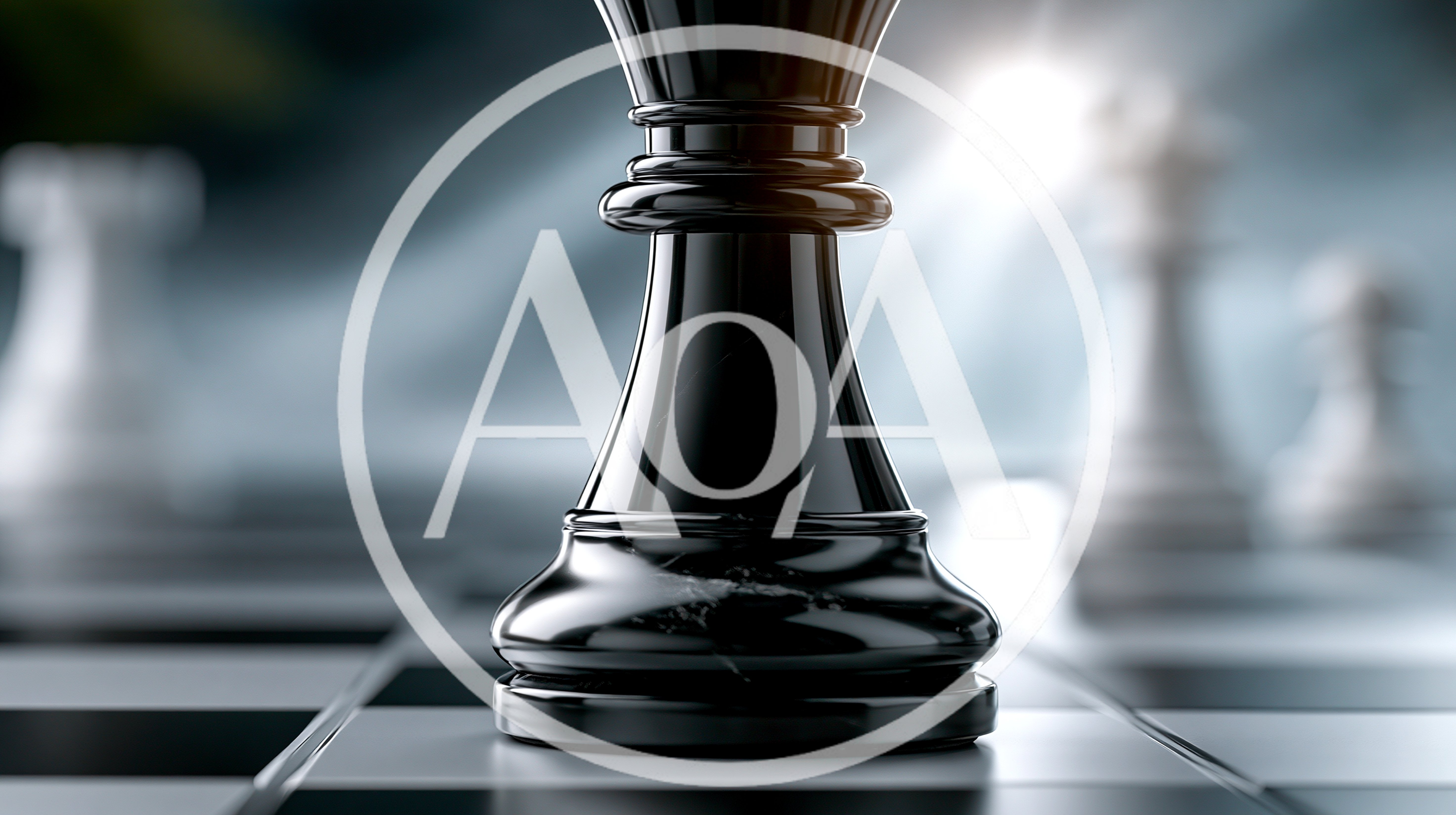 Black Chess King Piece Standing On A Board