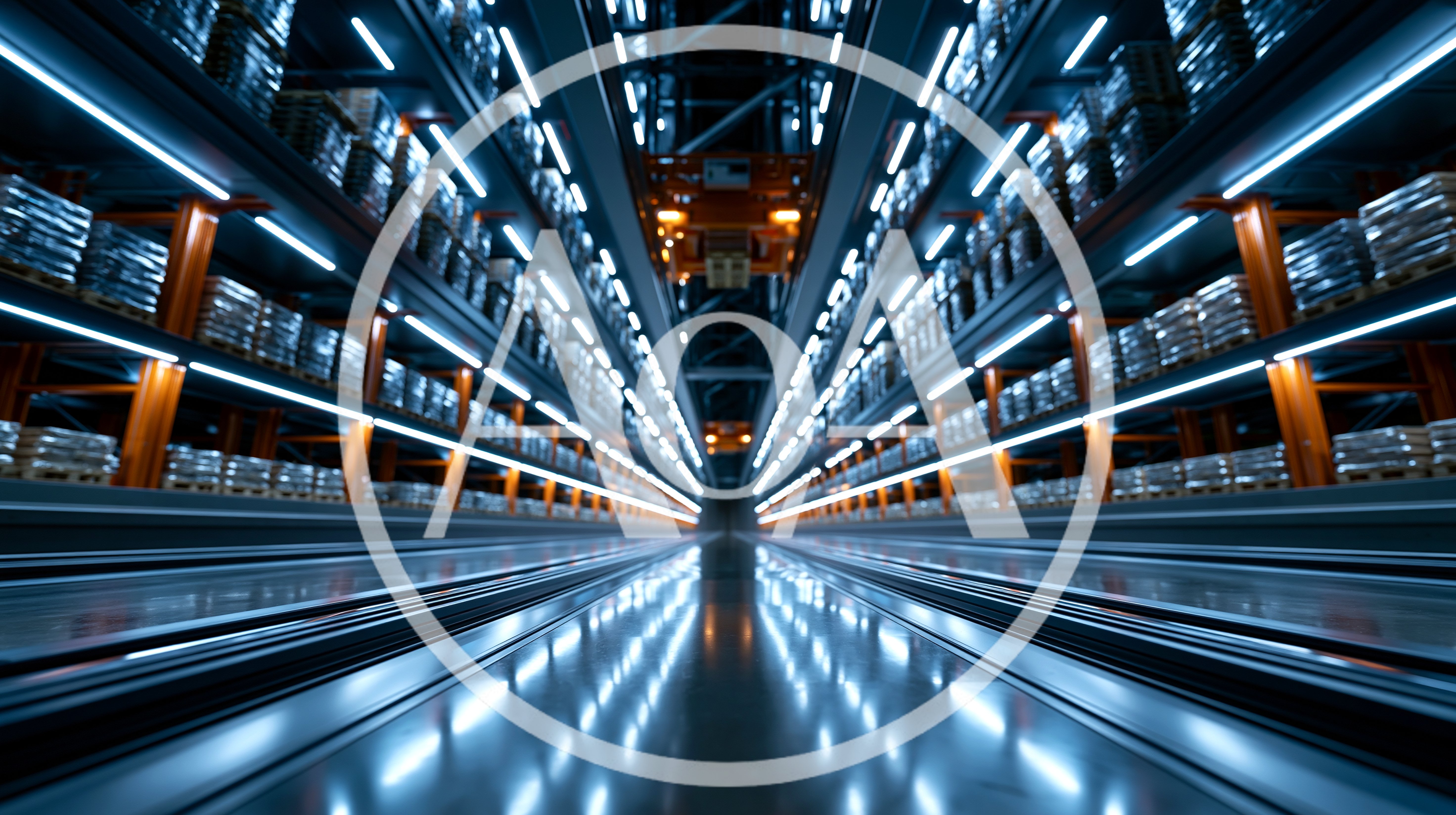 Automated Warehouse Storage System With Robotic Retrieval