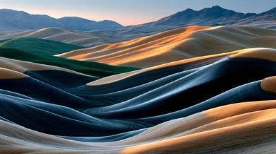 Rolling Hills Of The Palouse Landscape