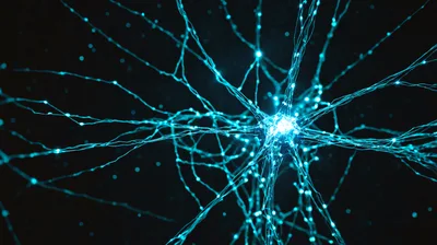 Digital Neuron Network With Glowing Synaptic Connections