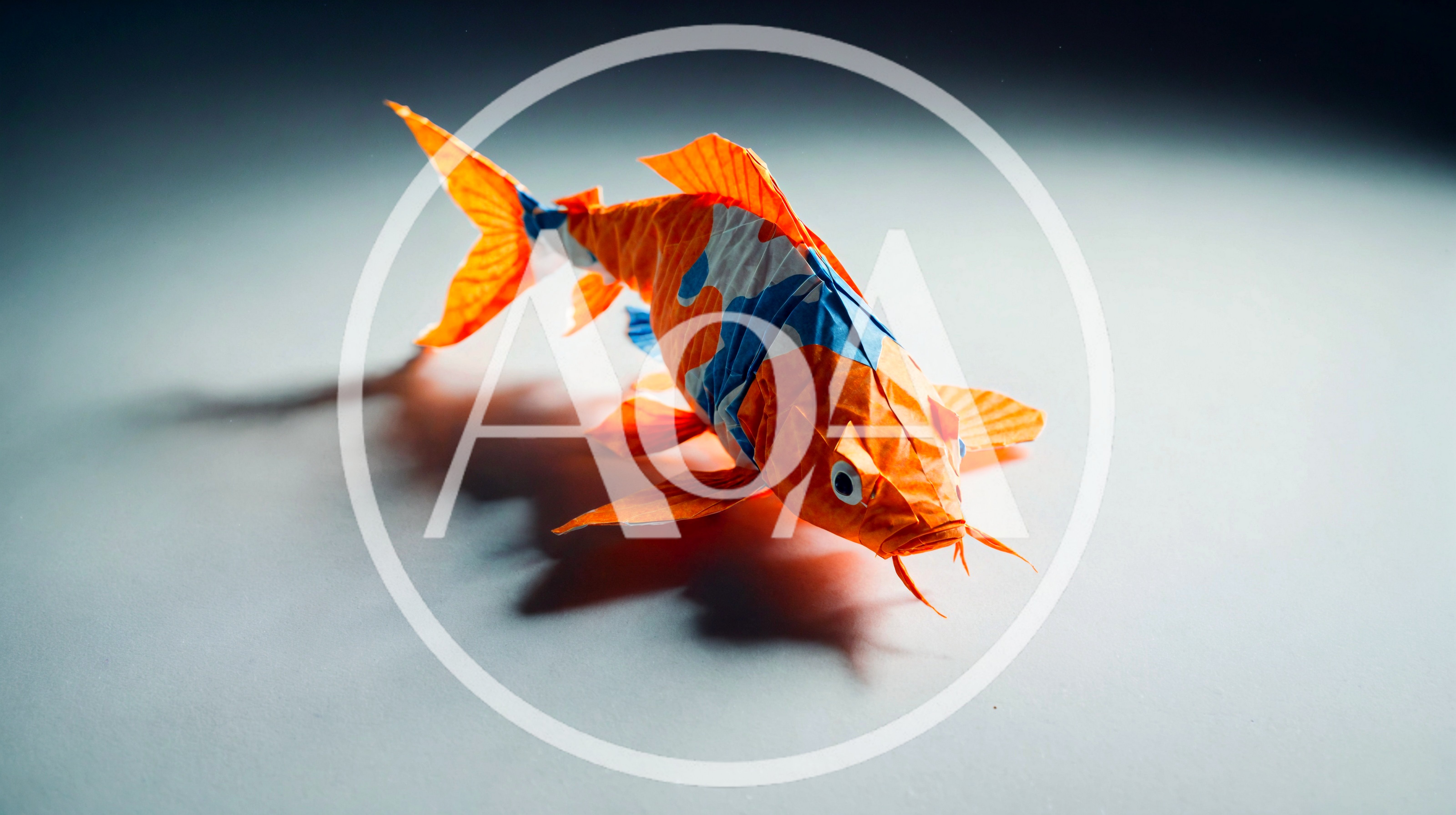 Origami Koi Fish Paper Sculpture