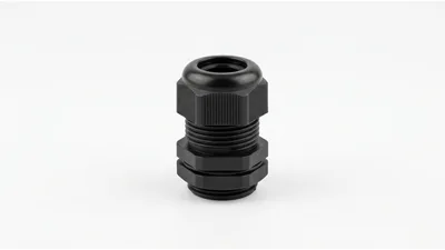 Black Plastic Cable Gland Connector