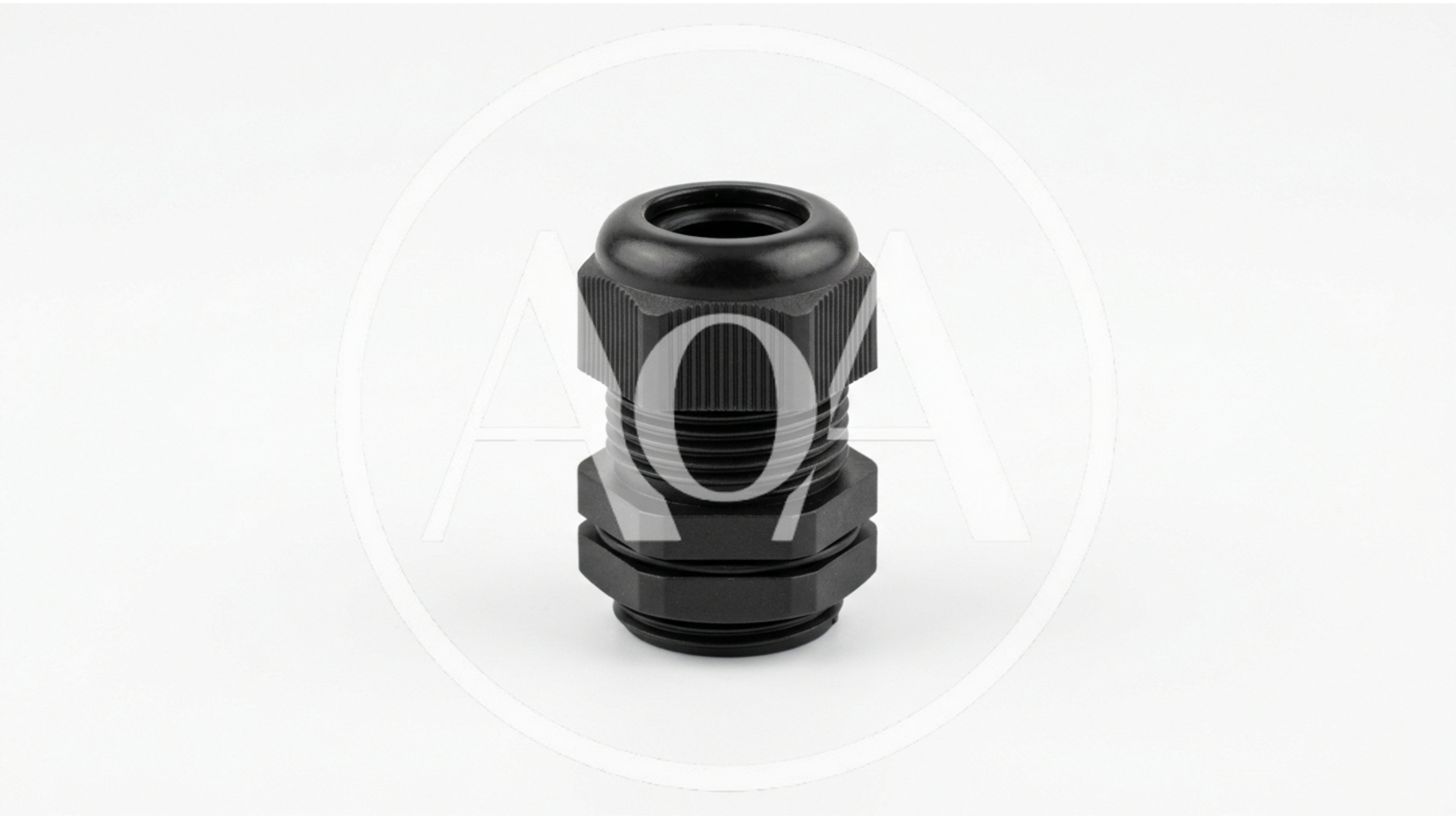 Black Plastic Cable Gland Connector