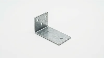 Galvanized Steel L-Bracket Corner Brace
