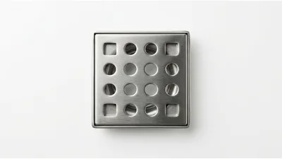 Square Stainless Steel Shower Drain Grate