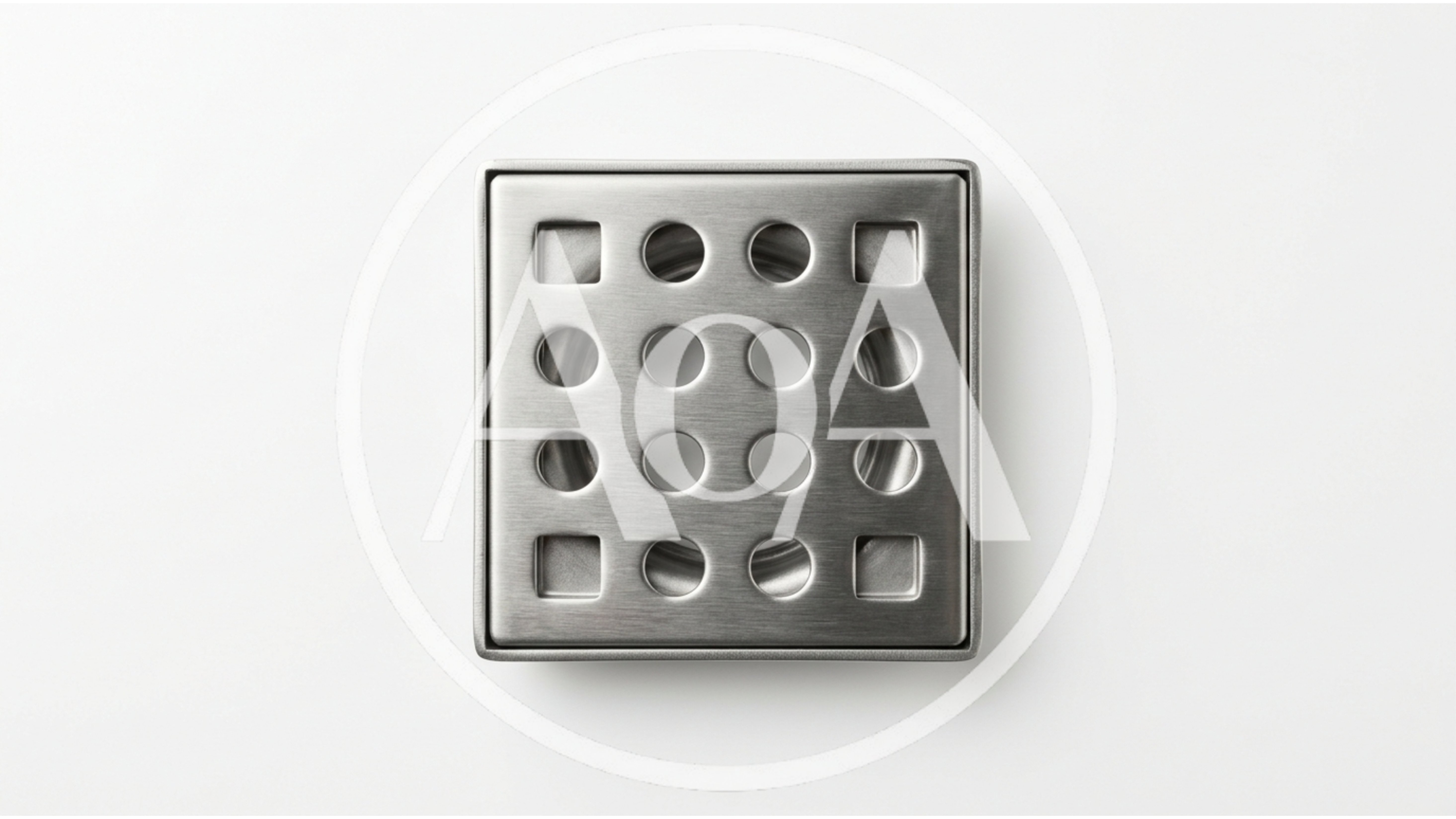 Square Stainless Steel Shower Drain Grate
