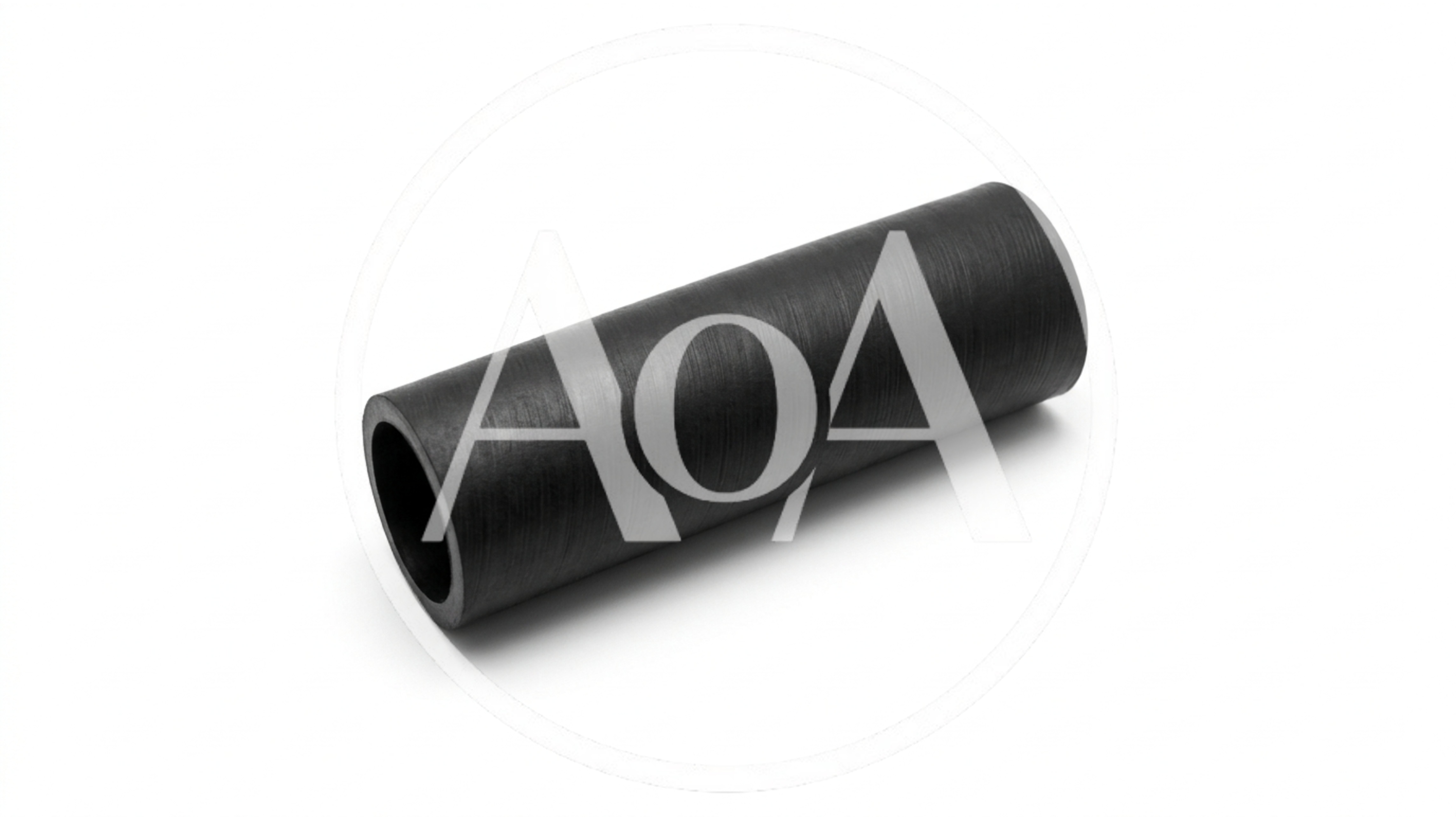 Black Carbon Fiber Tube Cylinder