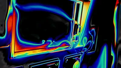 Thermal Imaging Of Electronic Device Screen