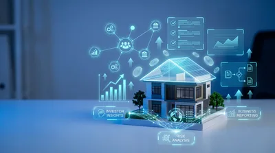 Real Estate Investment Analysis With Digital Data Visualization