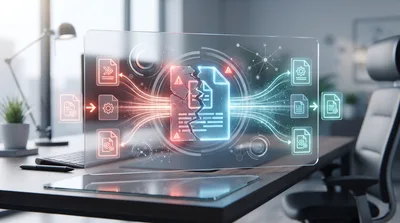 Digital Data Processing And File Corruption Visualization