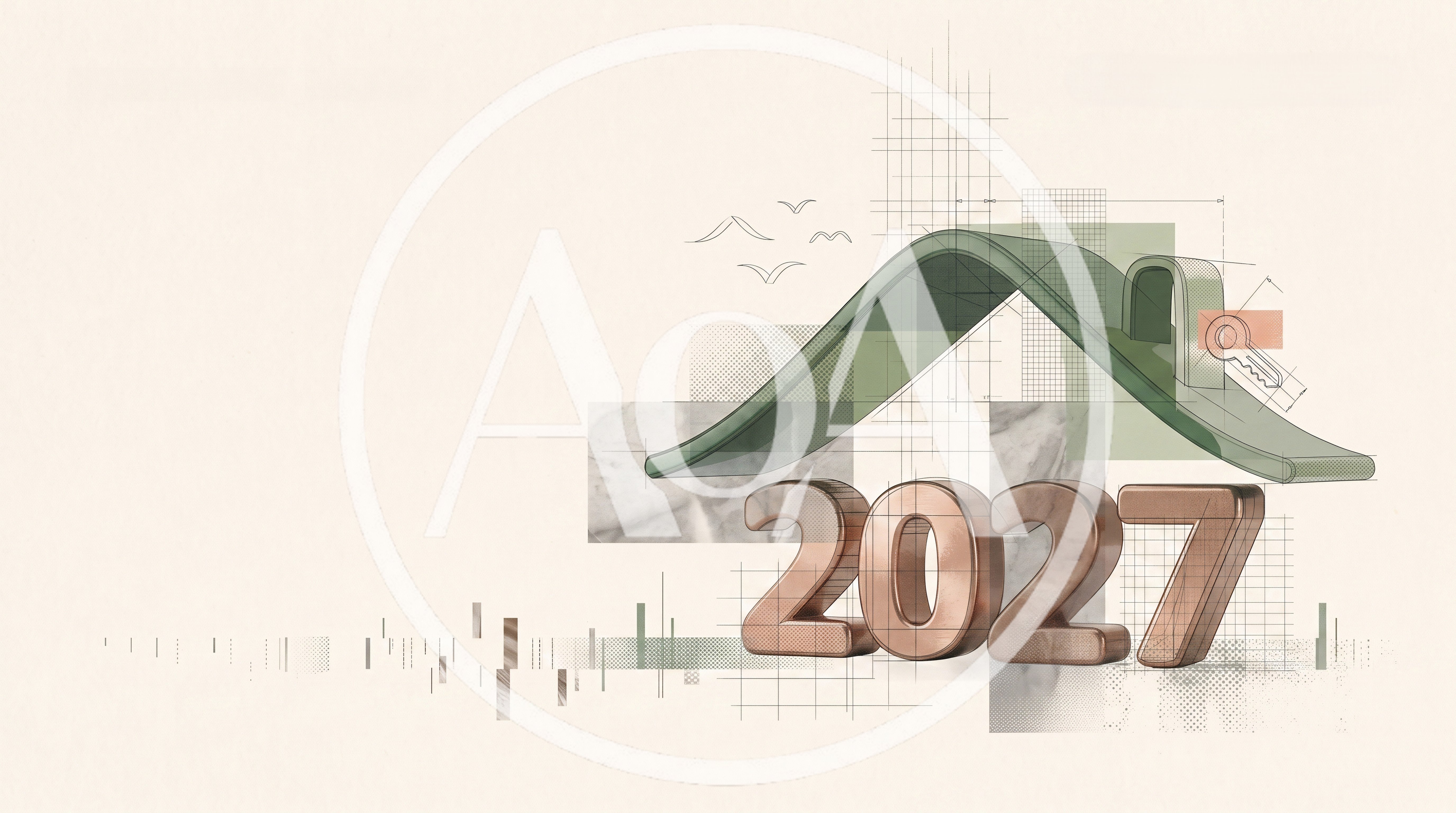 Conceptual 2027 Real Estate Design Illustration