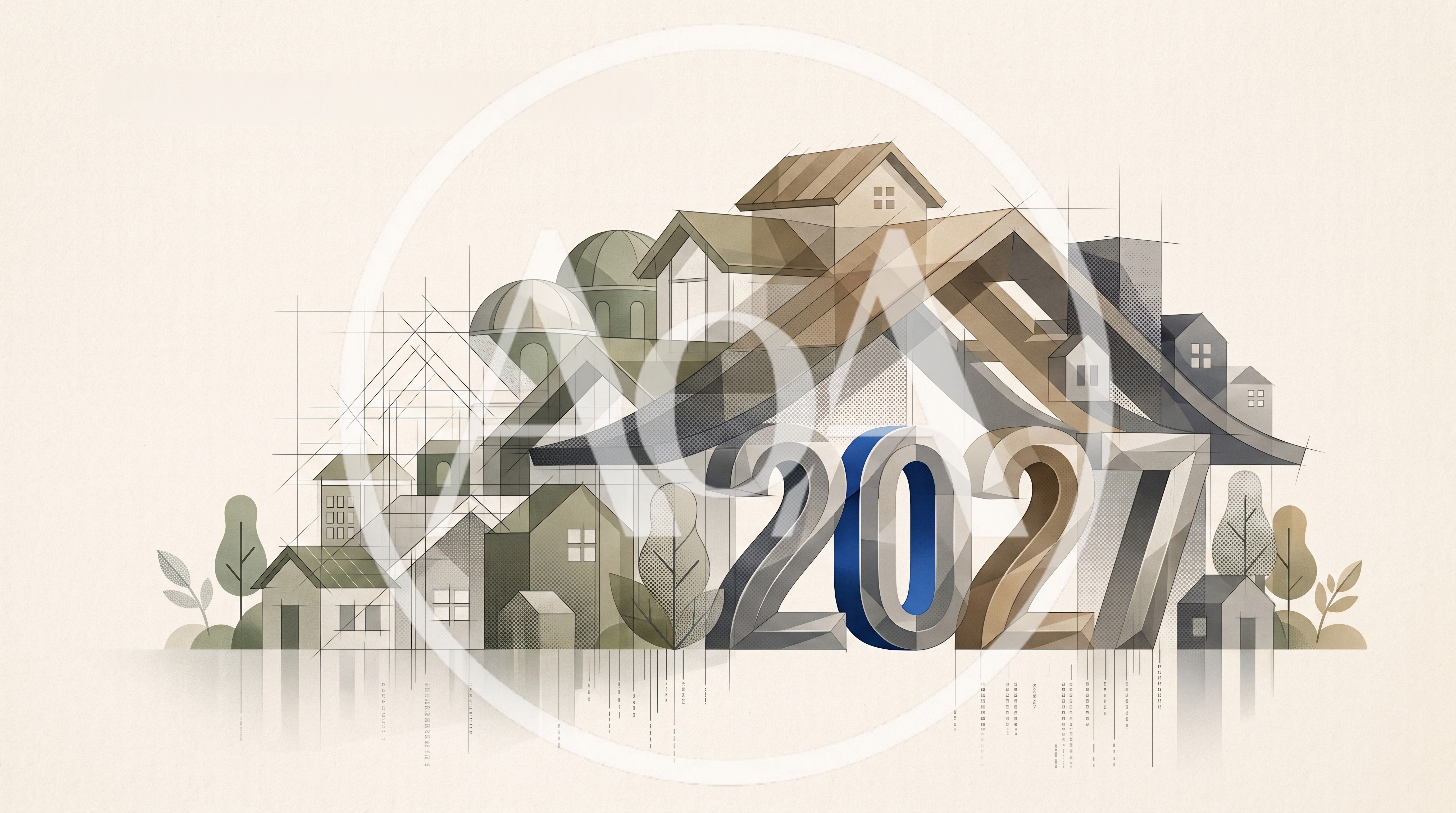 Architectural Sketch Concept for Real Estate Year 2027