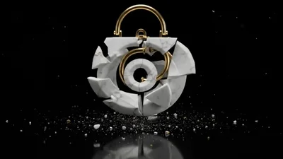 Luxury Marble Handbags Assembling From Fragments