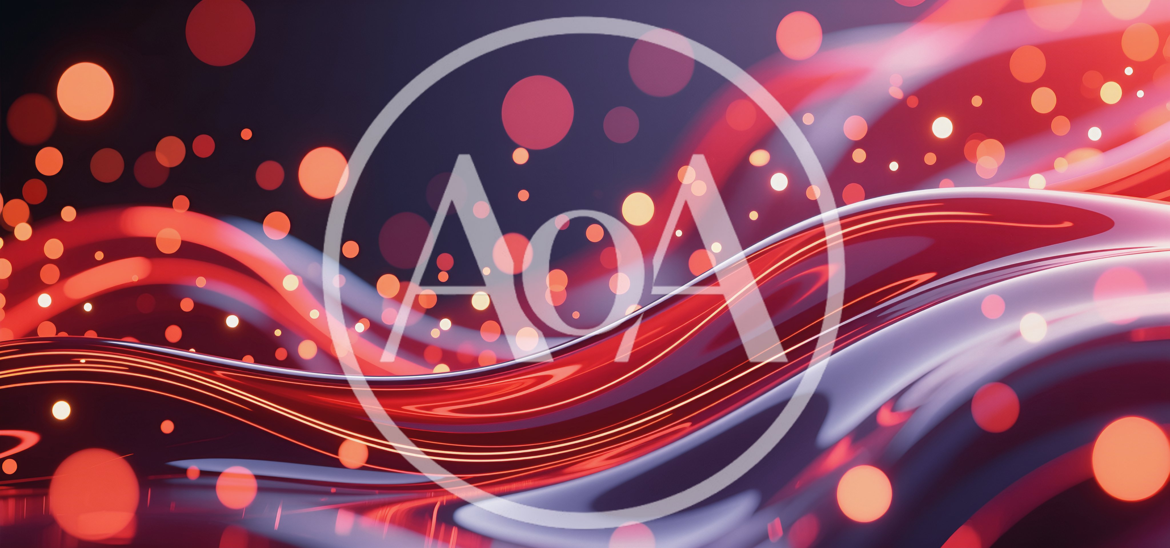 Abstract Red And Purple Liquid Wave Background