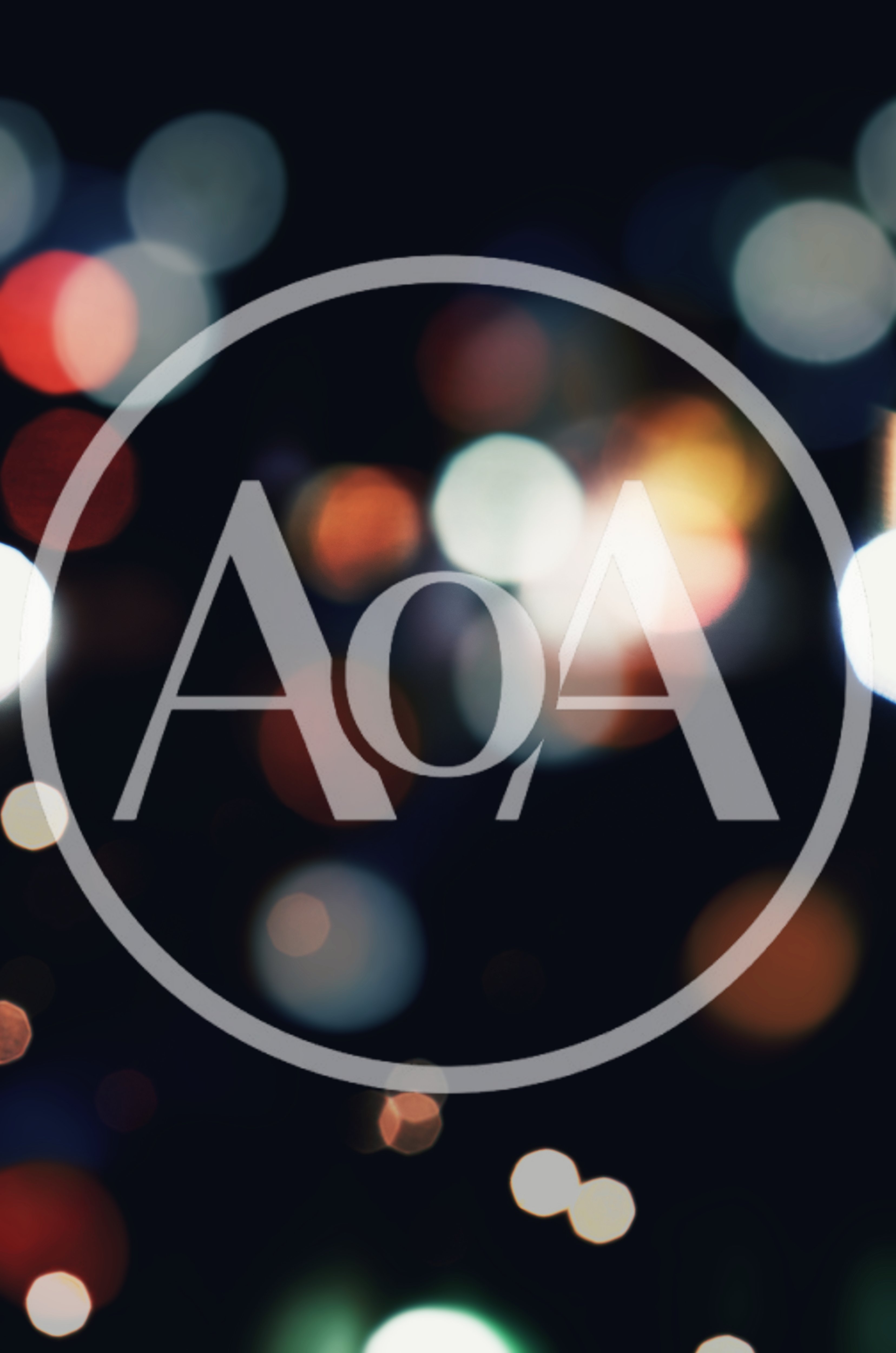 Abstract Bokeh Background With Colorful Blurred City Lights